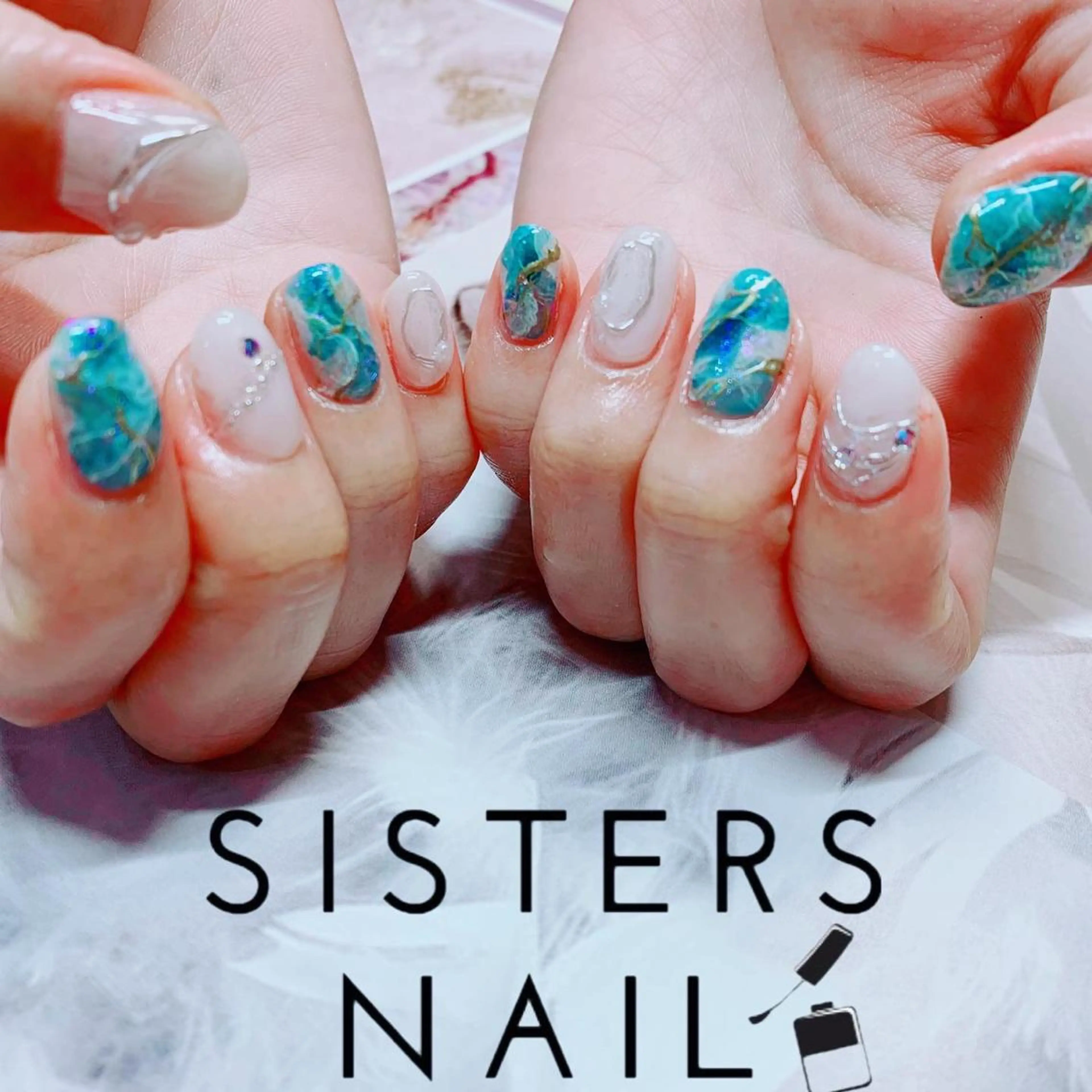 ネイル ハンドネイル ハンドケア sisters nail.fのネイルデザイン