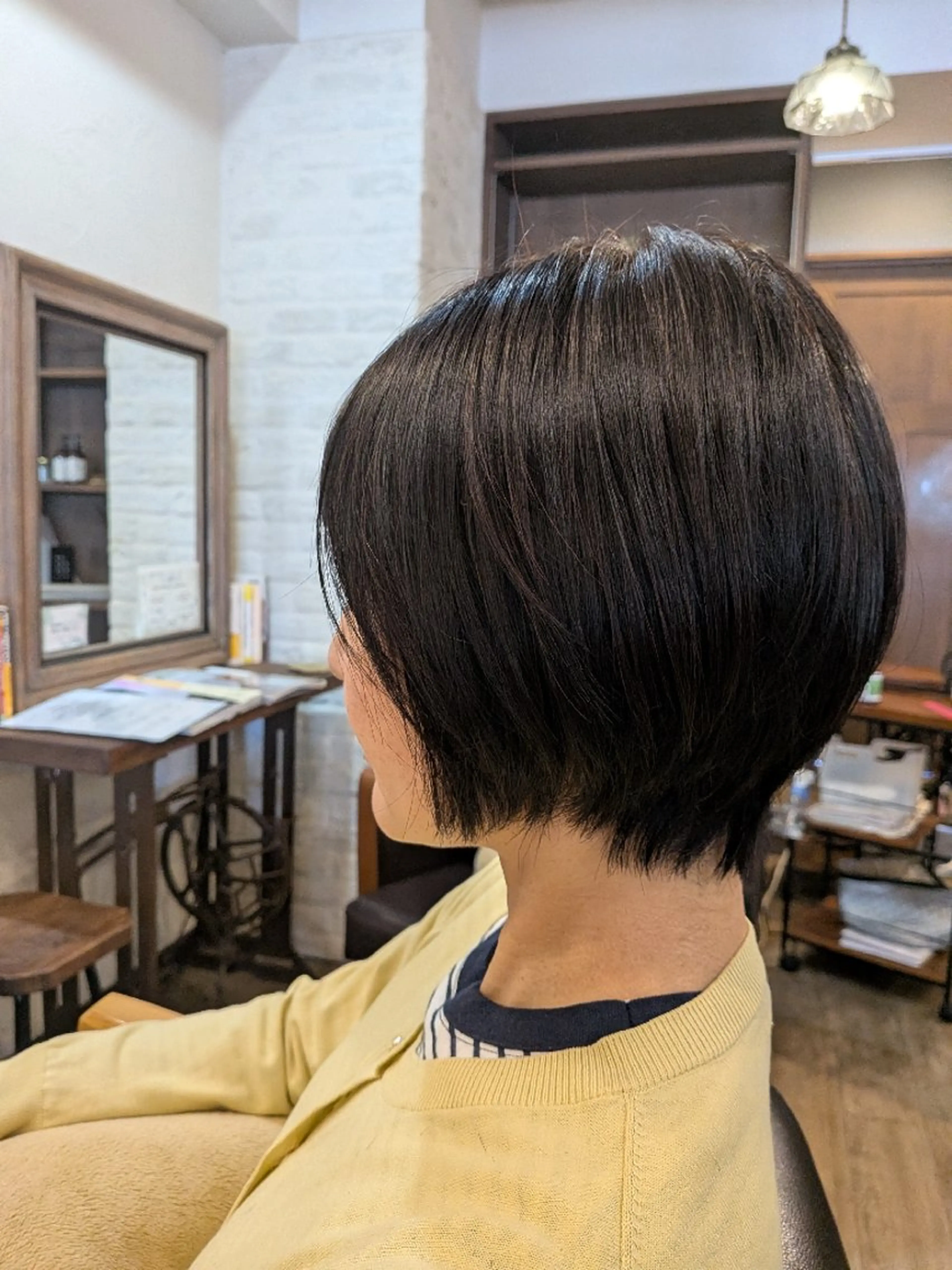ショート ショートボブ ボブ ショートヘア カットモデル無料✂️ 菊池　位公のヘアスタイル