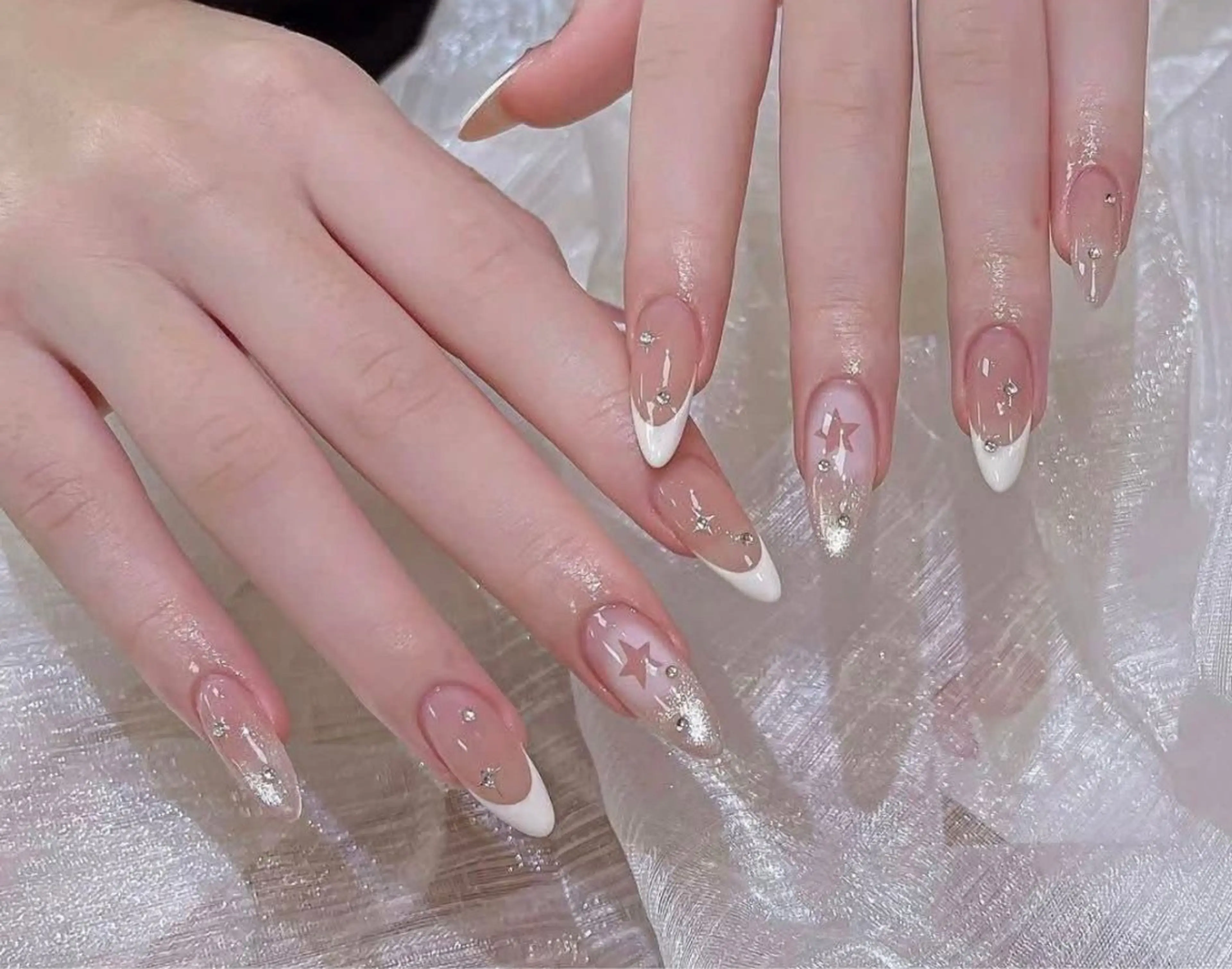 ネイル 🎀PG🩵 ネイルサロンのネイルデザイン