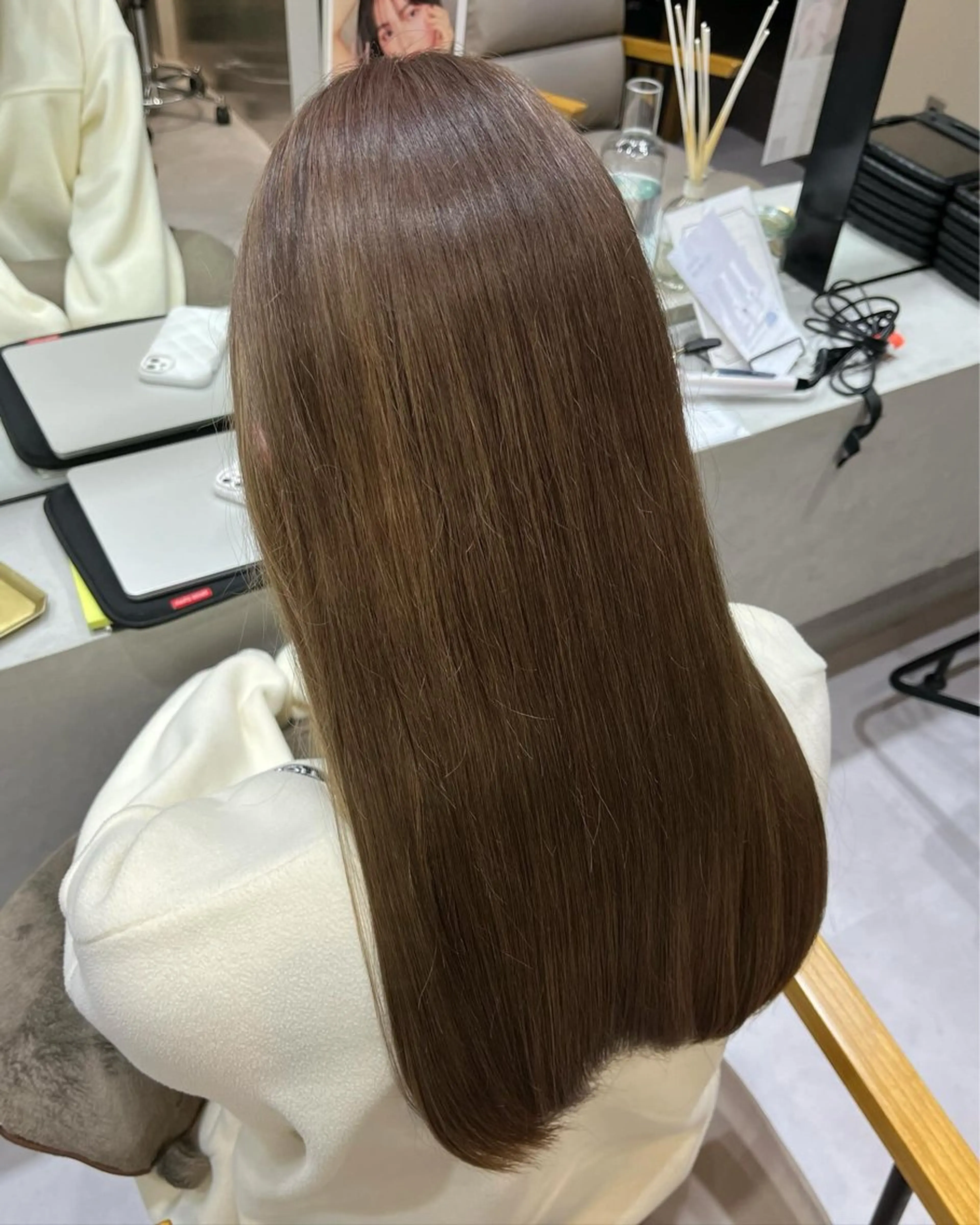 ロング 立川艶カラー🪄｜ レイヤー｜Mayuのヘアスタイル