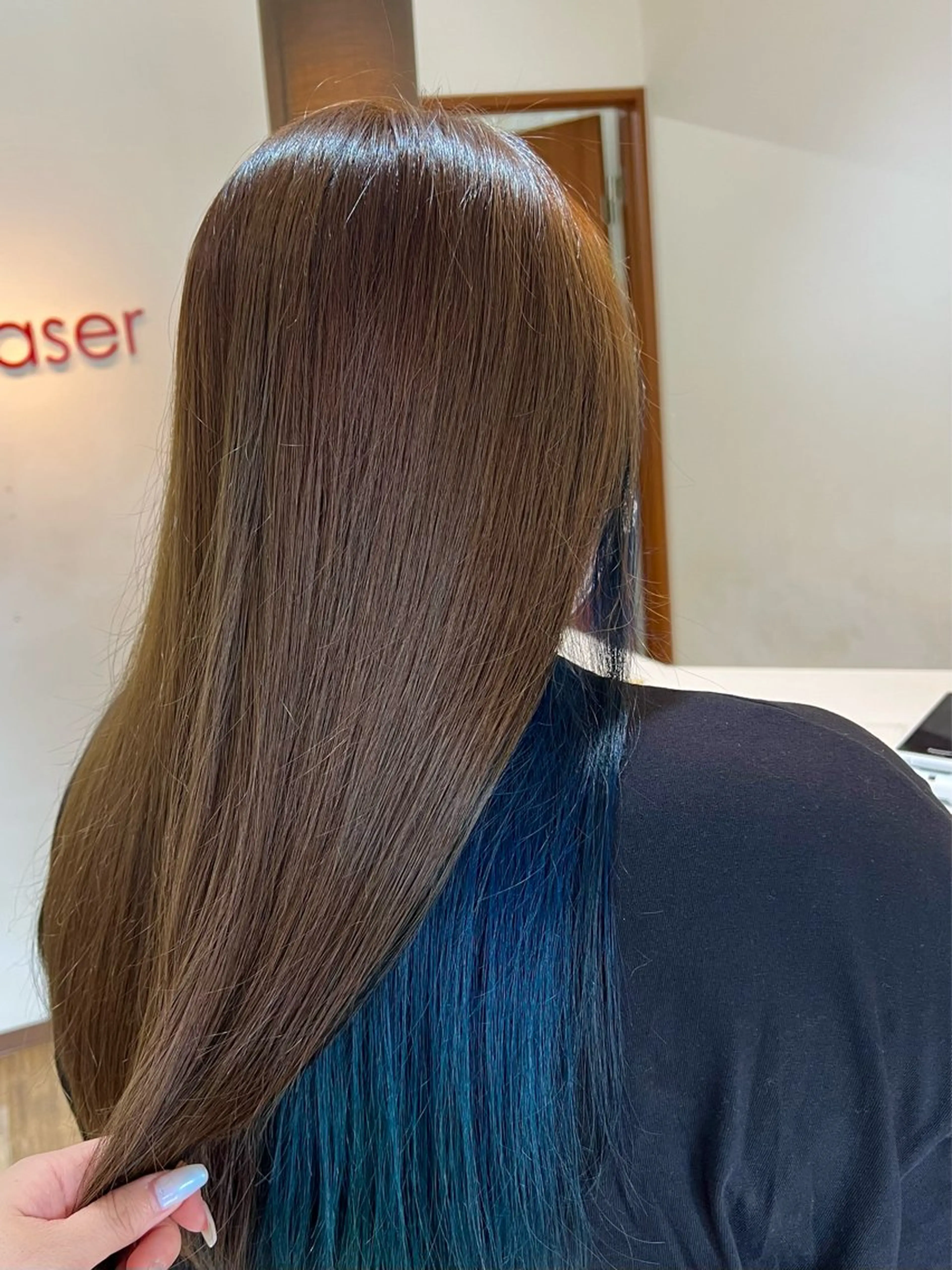 🌷カット+イルミナ全体カラー+トリートメント💫魔法のバブル🕊️¥9600の写真