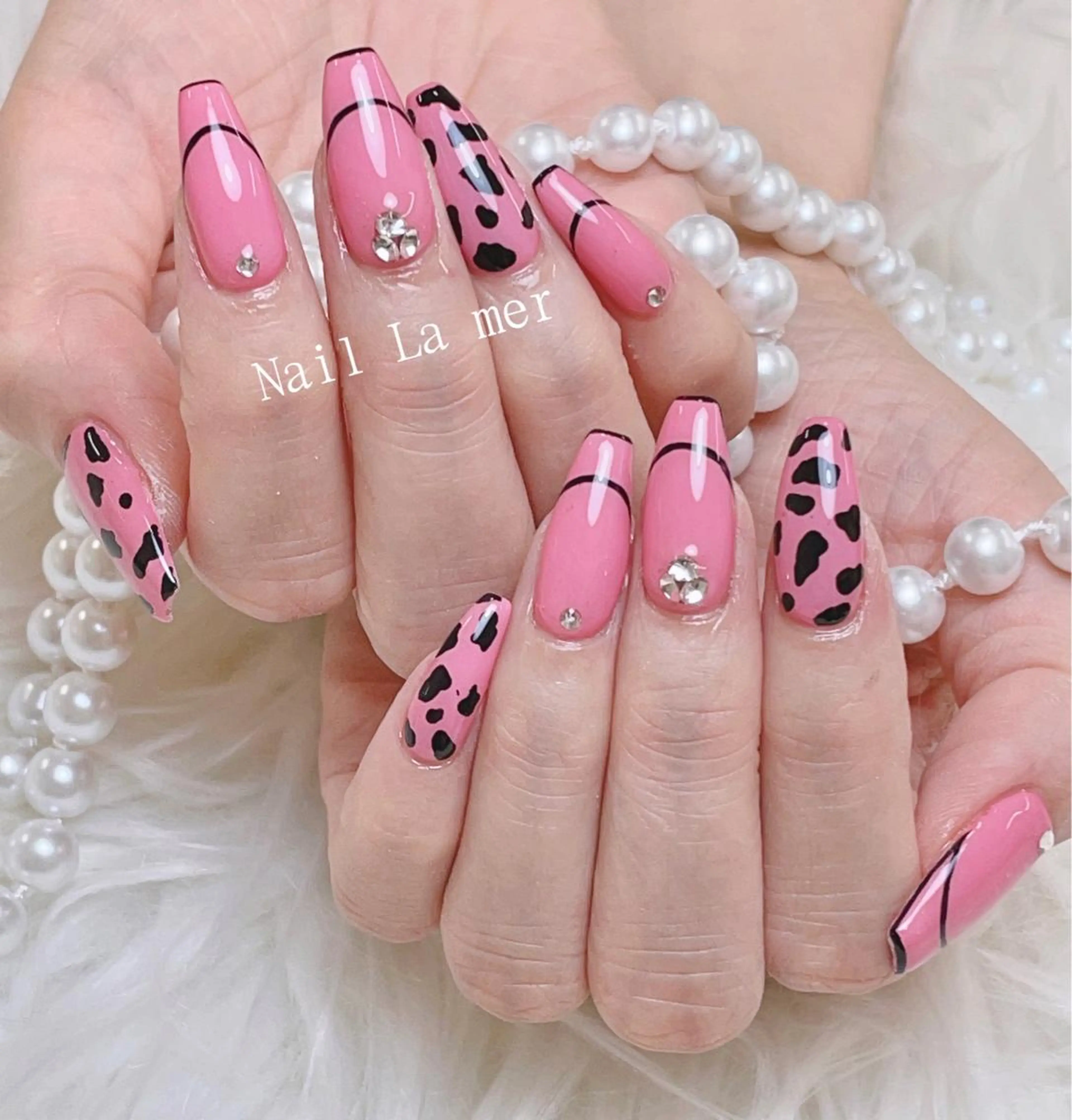 ネイル 持ち込み スカルプネイル La Merのネイルデザイン