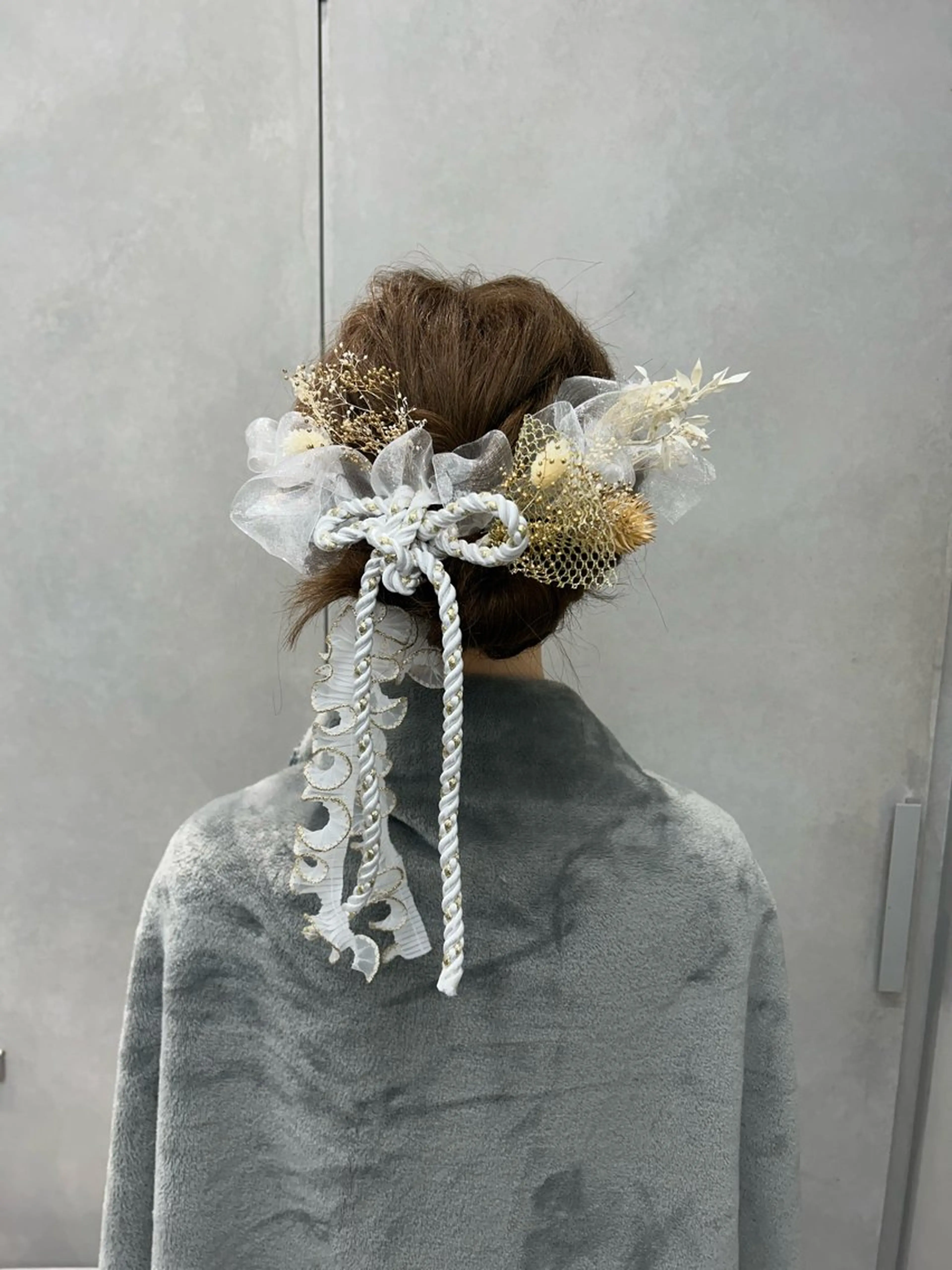 ロング ヘアセット 卒業式ヘアセット🎀 ヘアアレンジのヘアスタイル