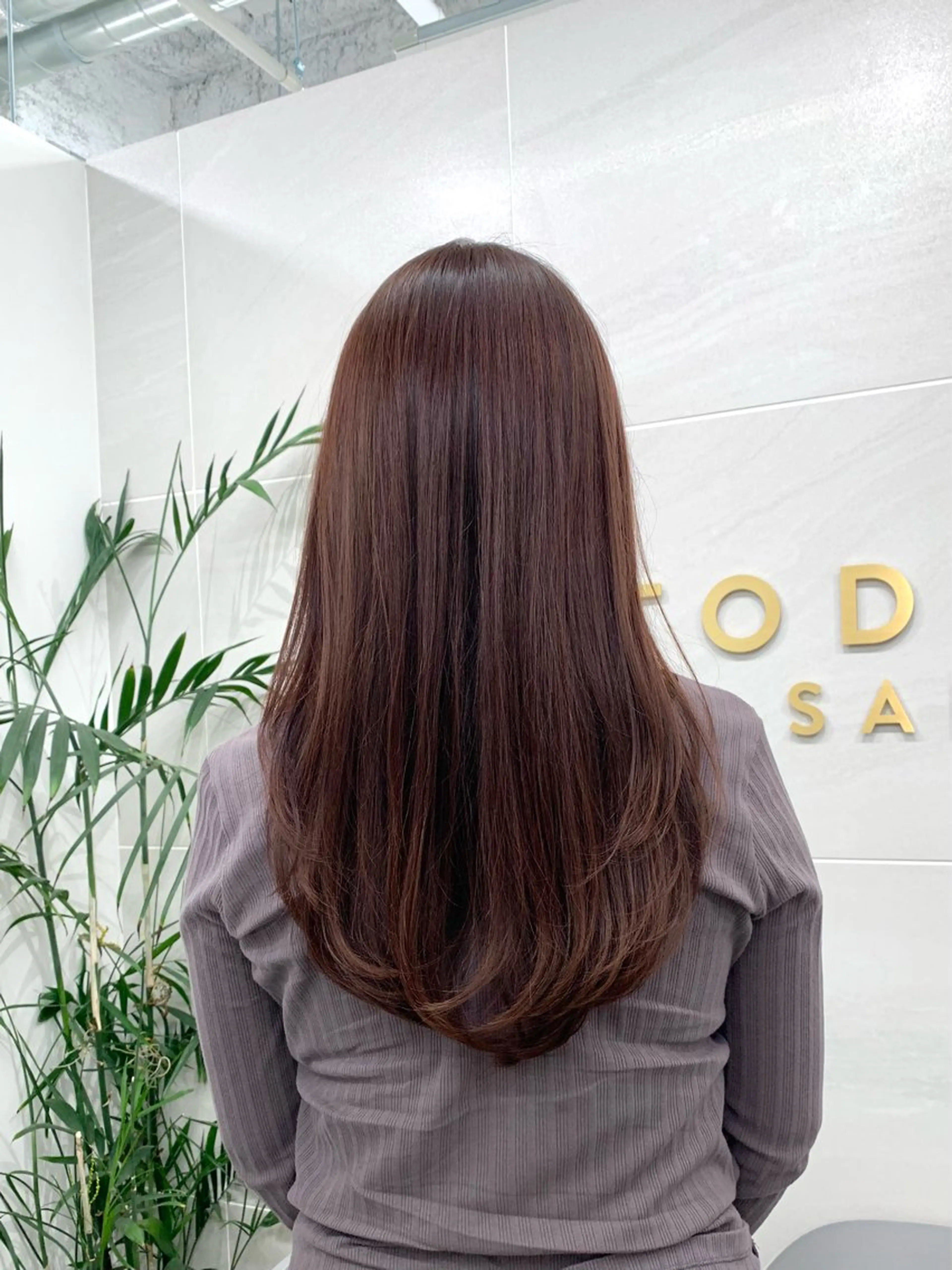 セミロング カラー ピンクカラー カット ヘアカラー ヘッドスパ 本格ヘッドスパ🌿 ×ヘア　佐藤のヘアスタイル