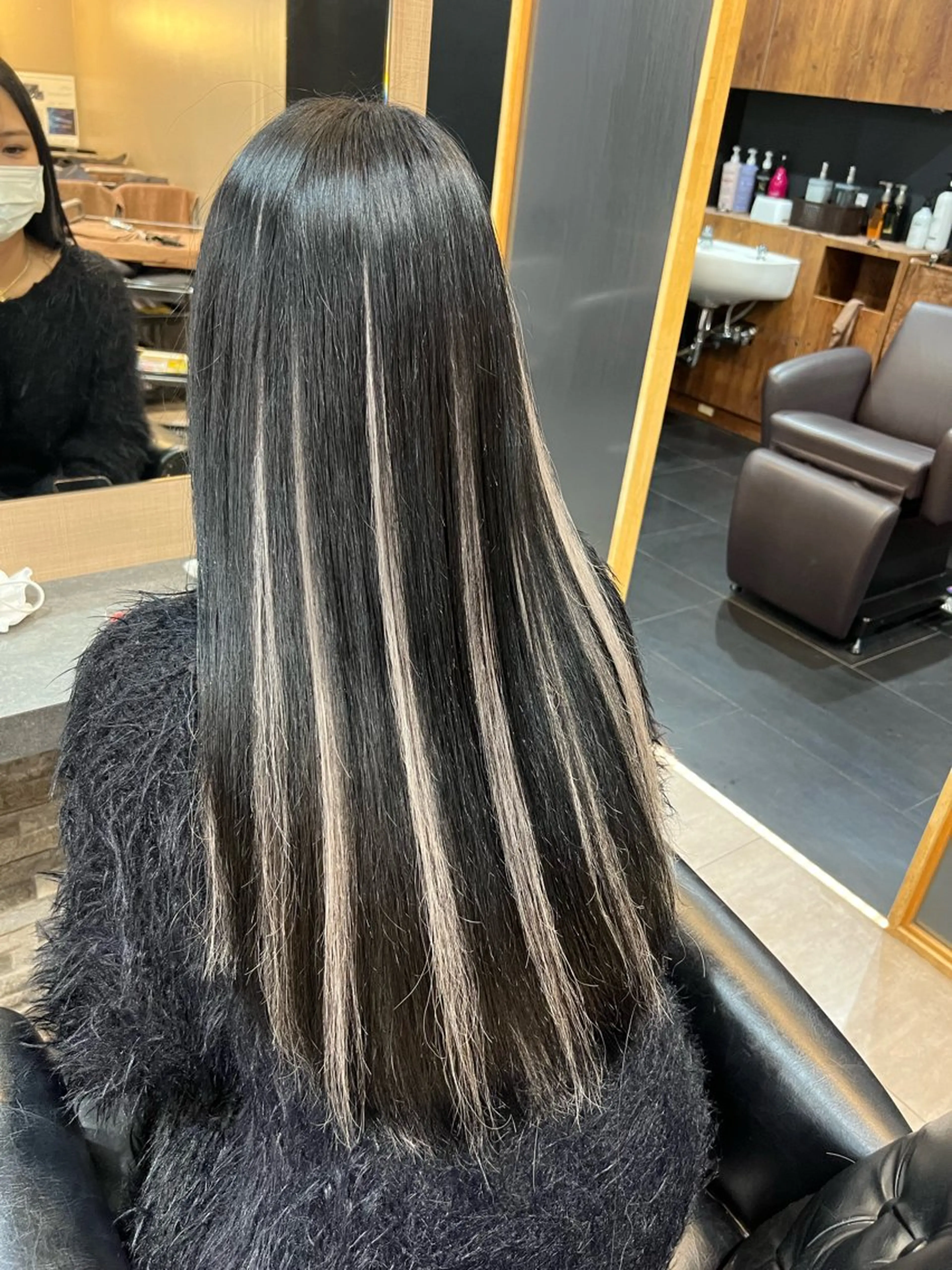 ロング カラー エクステ 横浜/エクステ特化× 艶カラー/あいかのヘアスタイル