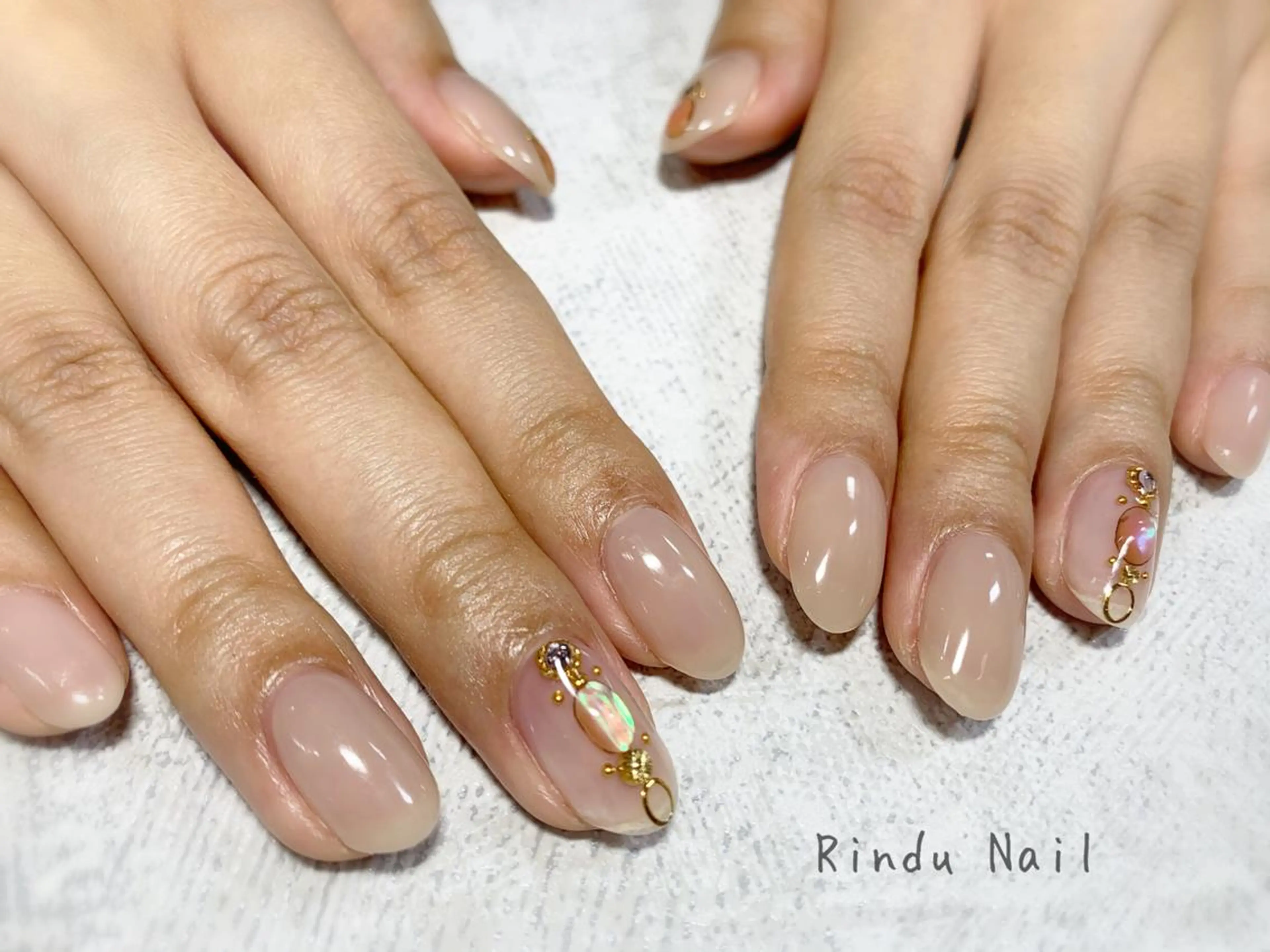 ネイル Rindu Nail 名駅miniのネイルデザイン
