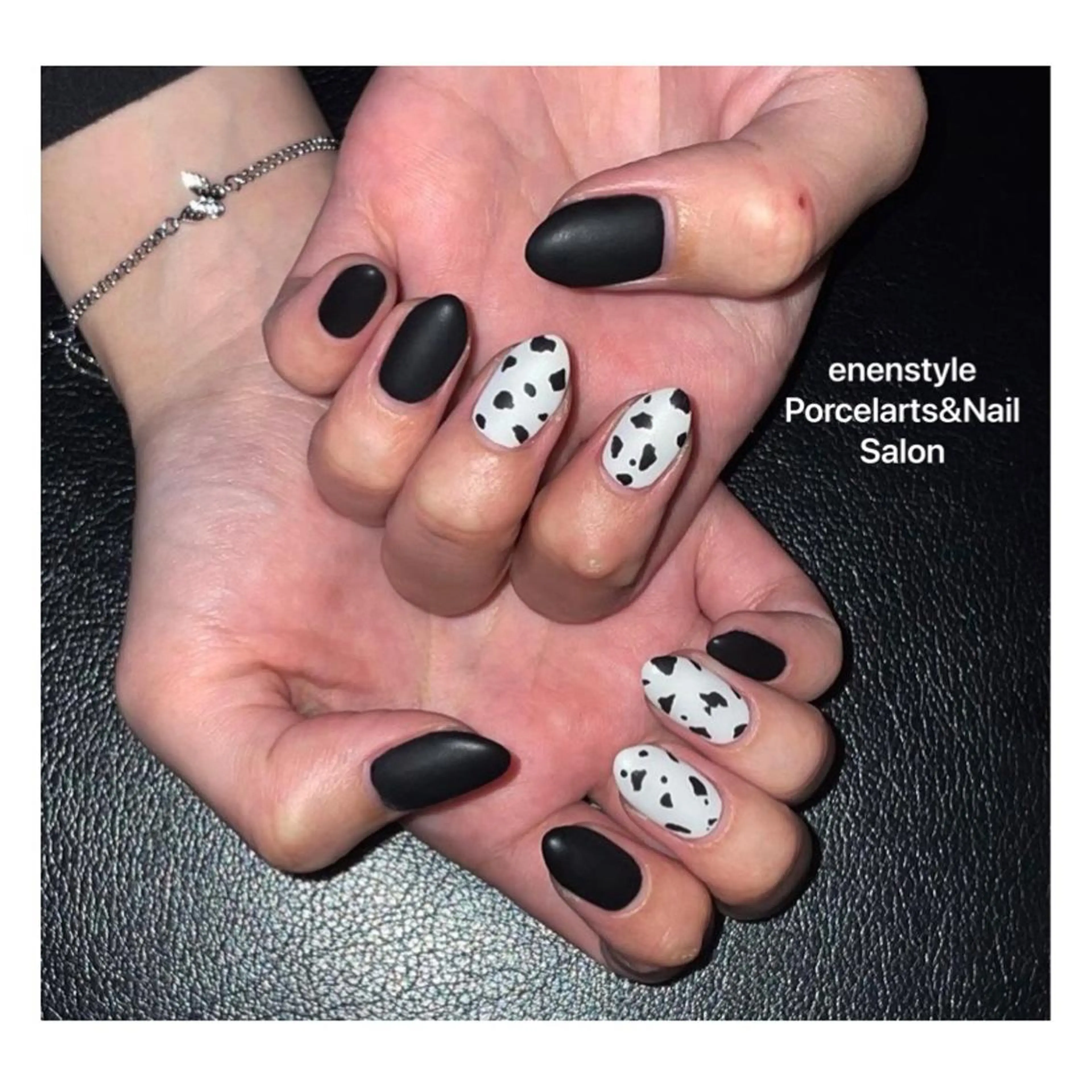 ミディアム ネイル ハンドネイル 👑enen style👑のネイルデザイン