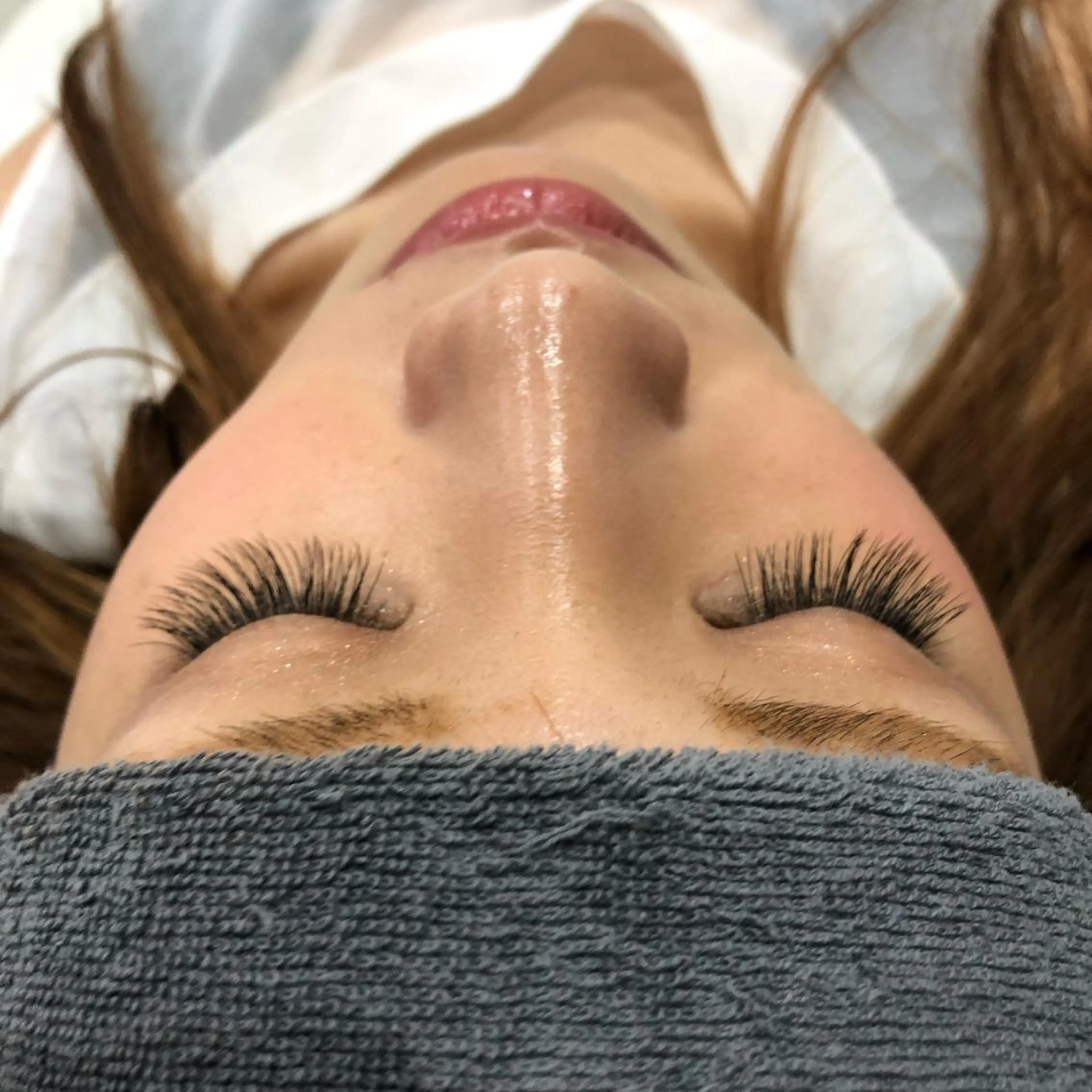 マツエク・マツパ フラットラッシュ eclat Saoriのネイルデザイン