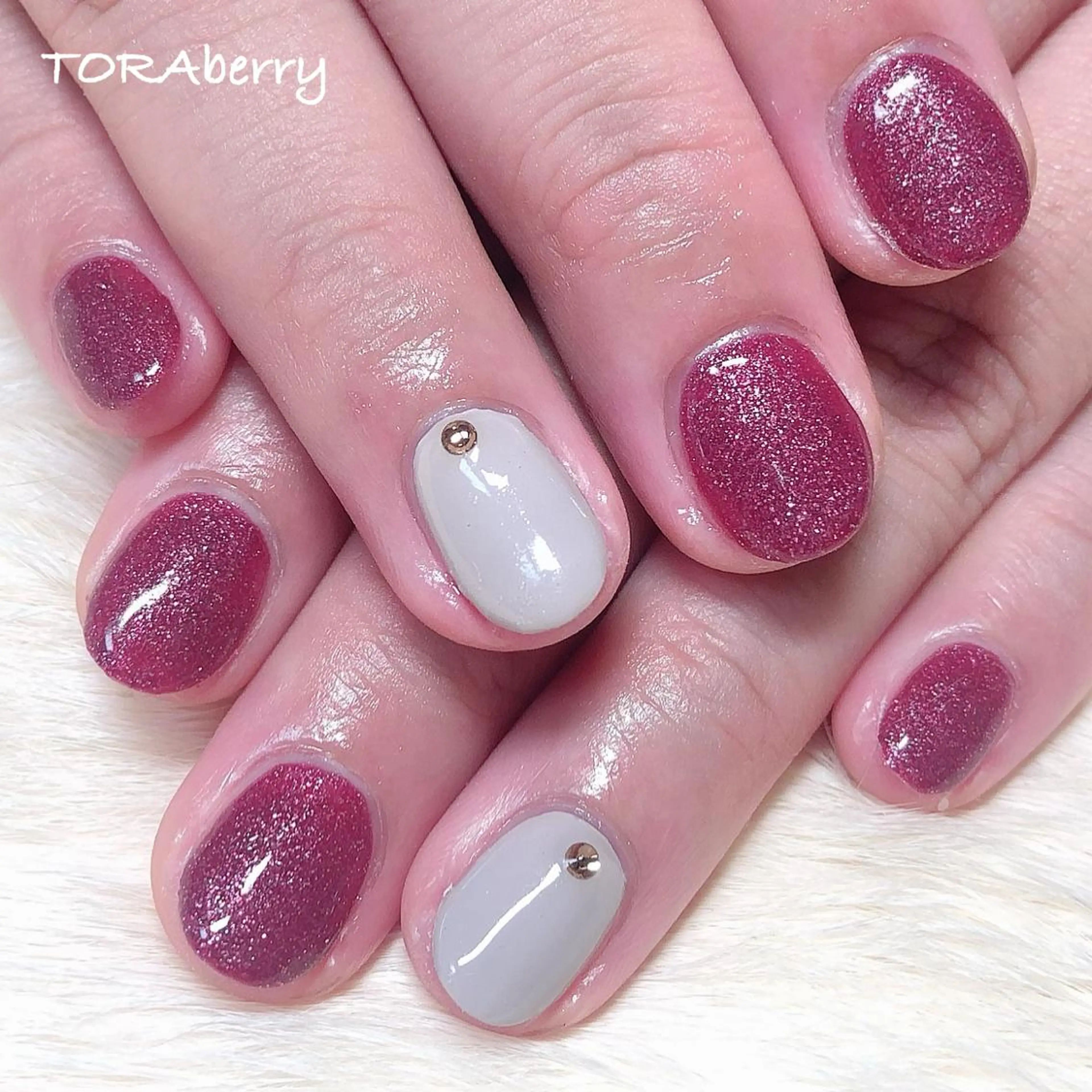 ネイル ワンカラーネイル ハンドネイル ネイリスト なつみのネイルデザイン