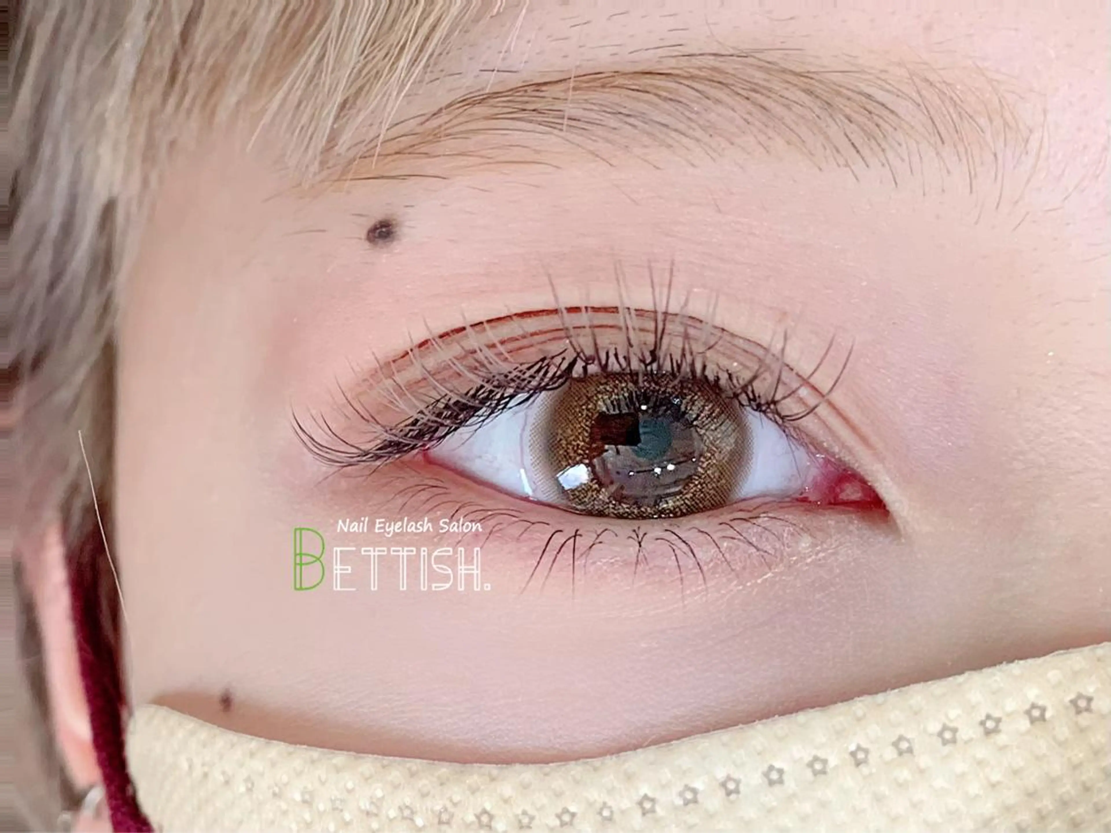 マツエク・マツパ カラーマツエク BETTISH. HARUKA☺︎のマツエク・マツパデザイン