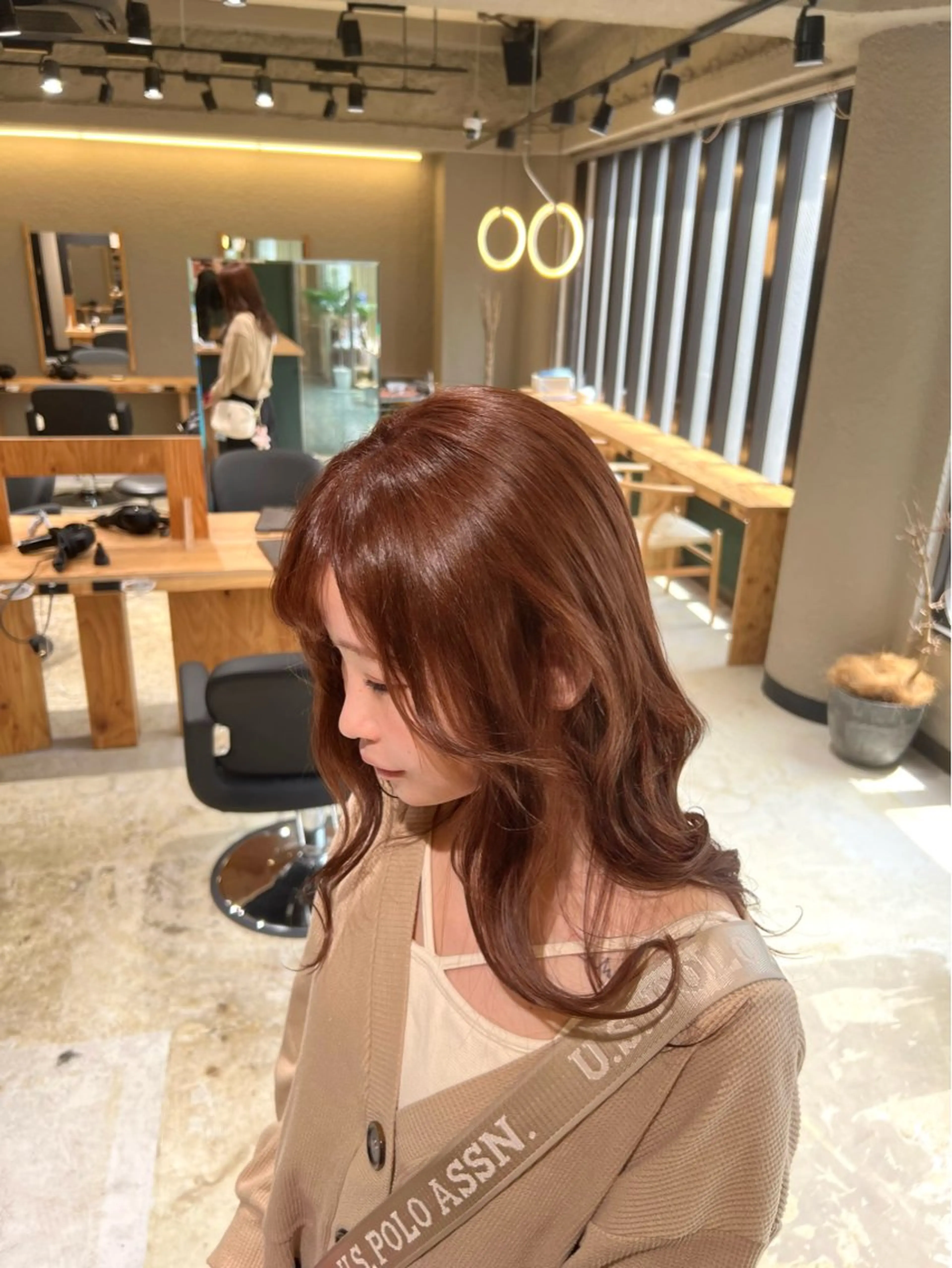 セミロング カラー 💖梅田レイヤー💖 副店長Tsubasaのヘアスタイル