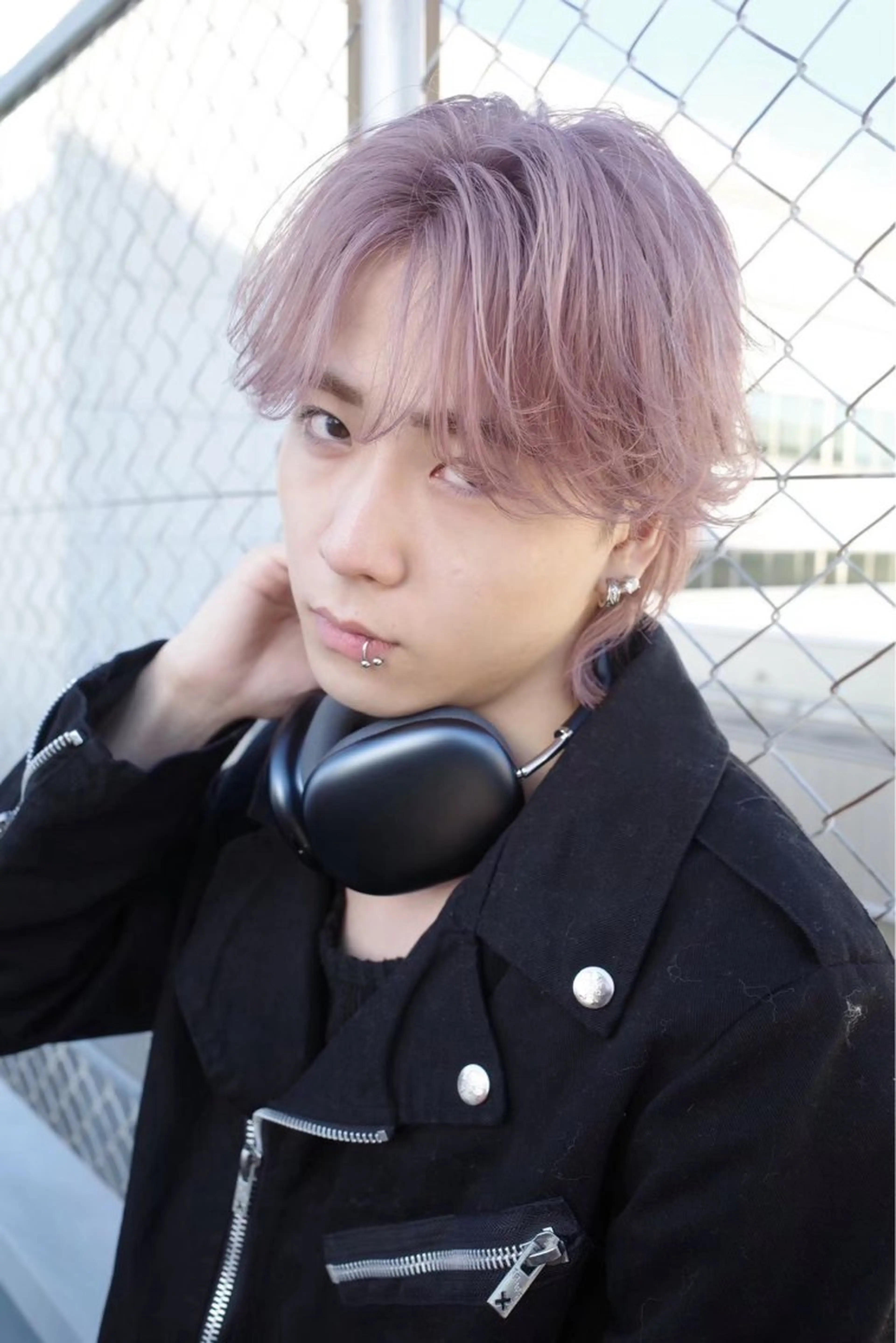 カラー メンズ メンズブリーチ ブリーチ メンズ/マッシュ Hikaruのヘアスタイル