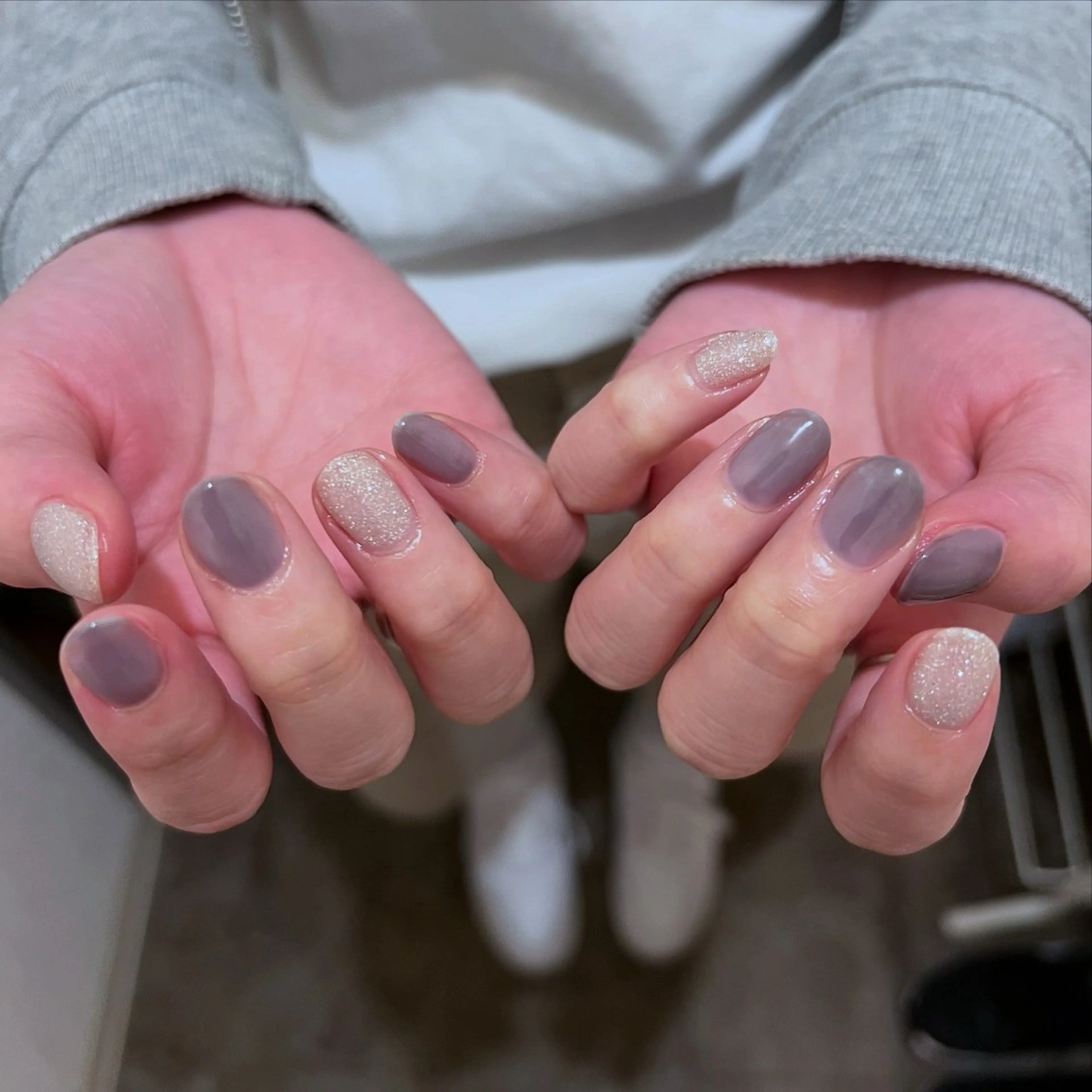 ネイル ブルー urun eriのネイルデザイン