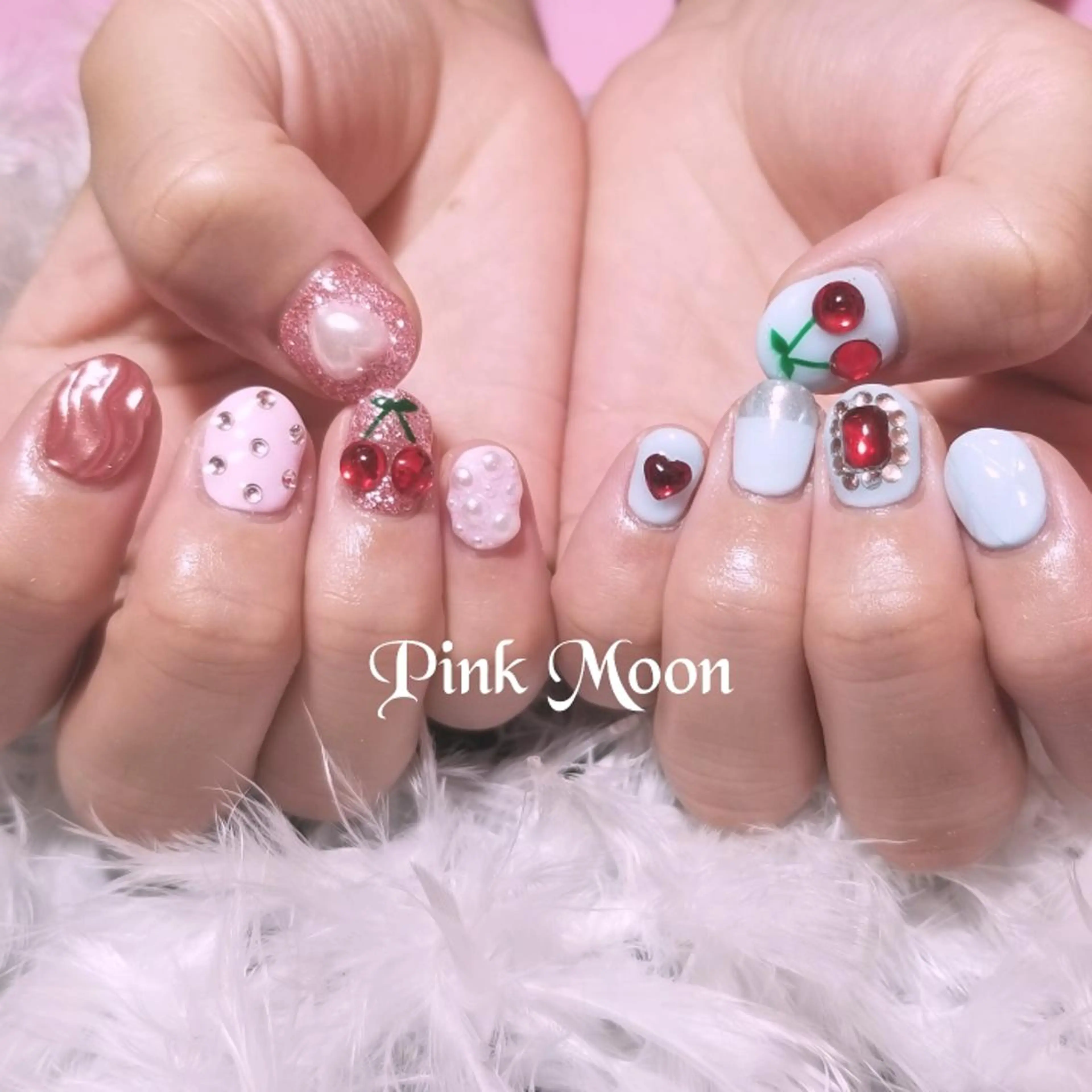 ネイル その他(ネイル) PinkMoon Nozomiのネイルデザイン