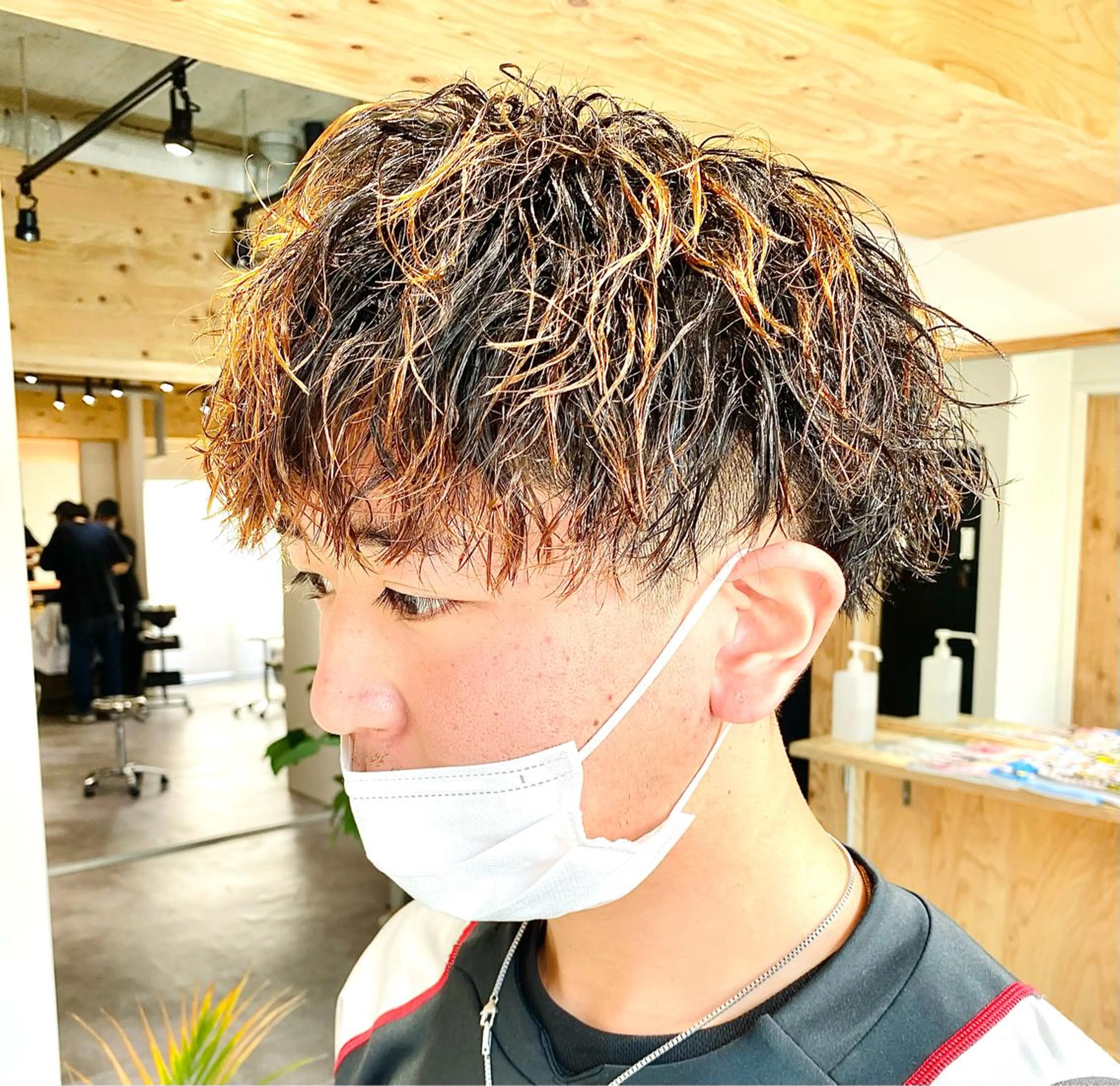 パーマ メンズ トレンドパーマ‼️ NAOKI💥のヘアスタイル