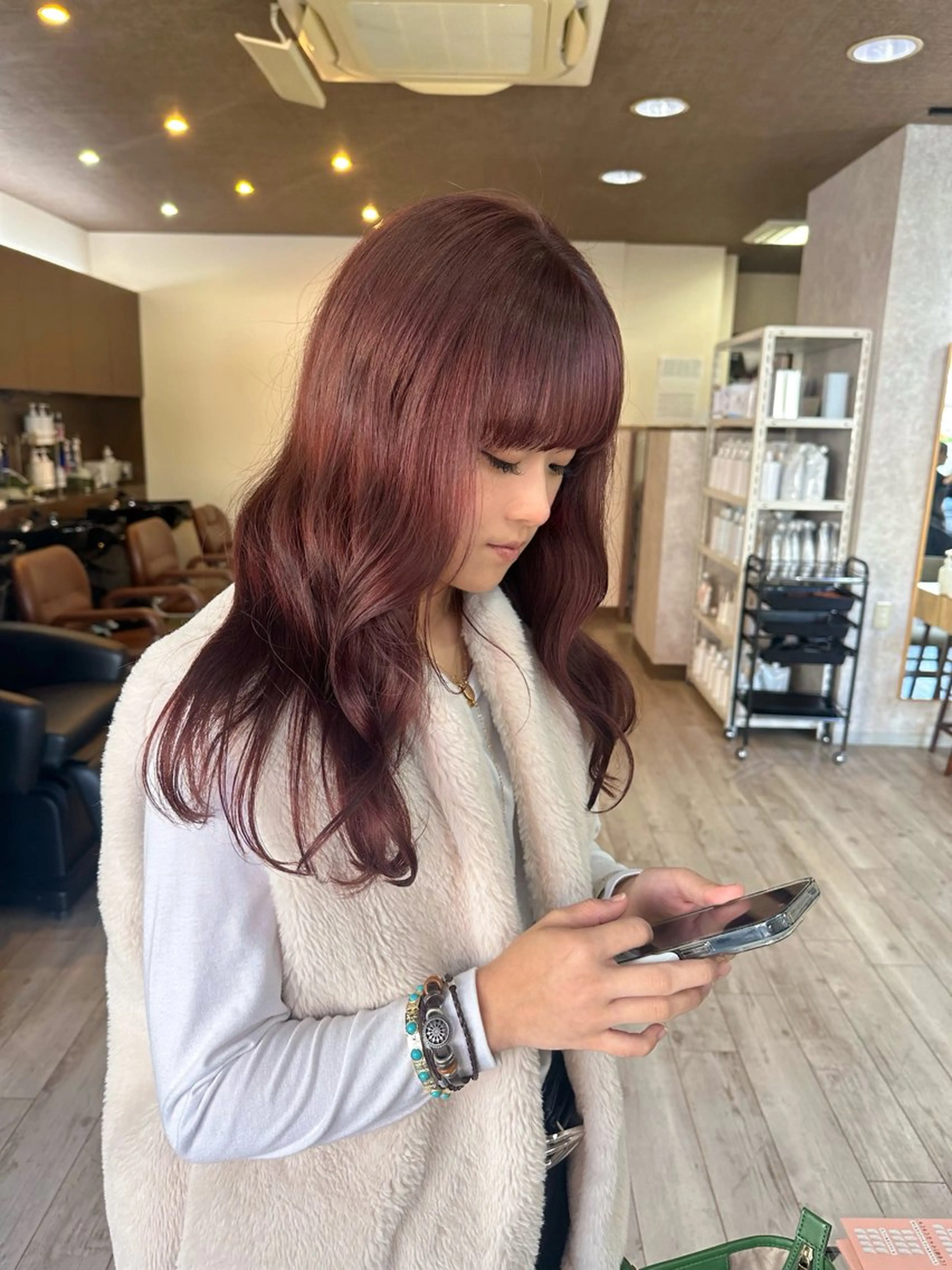 ロング カラー カット ヘアカラー レイヤー/高橋 みく /池下/千種のヘアスタイル