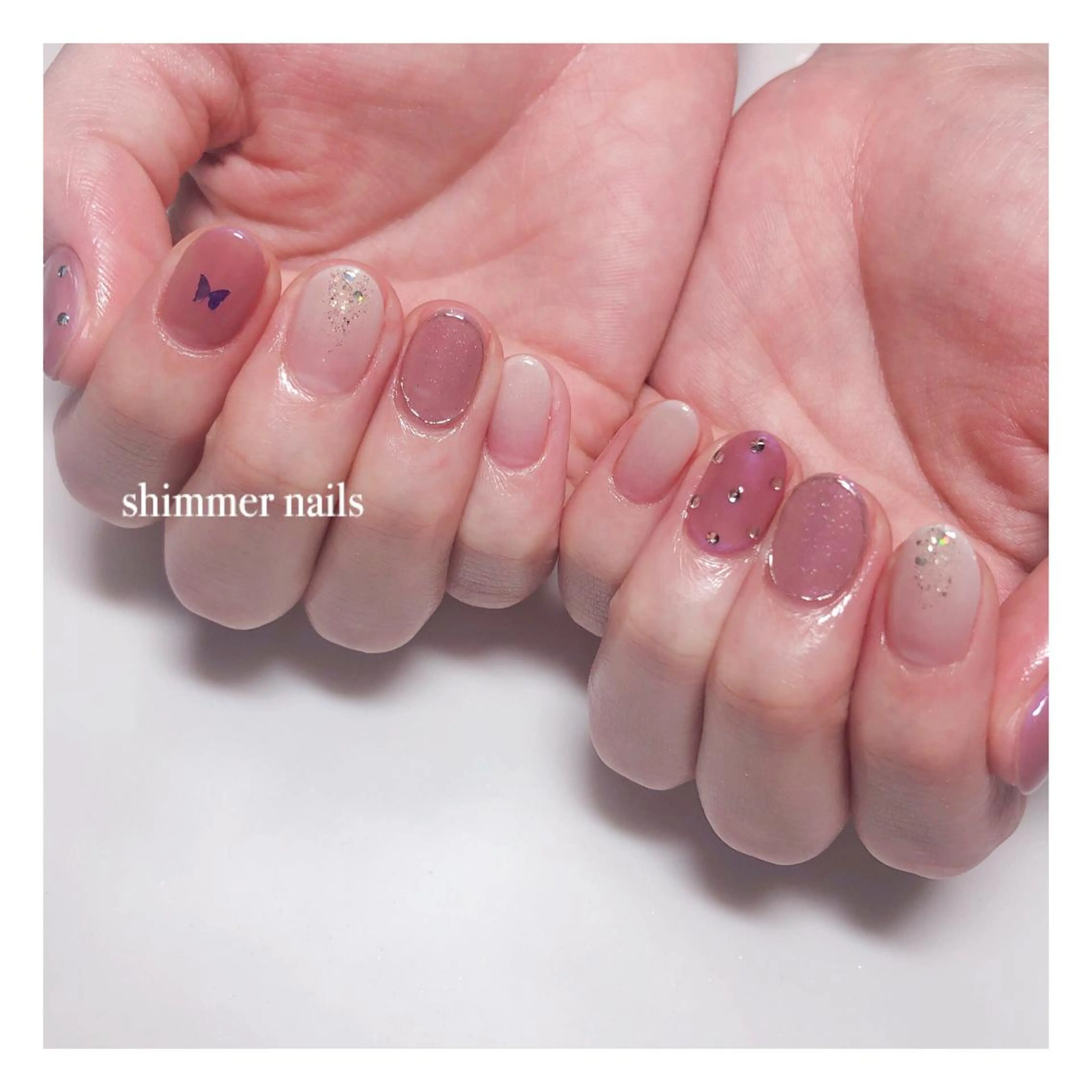 ネイル shimmer nailsのネイルデザイン