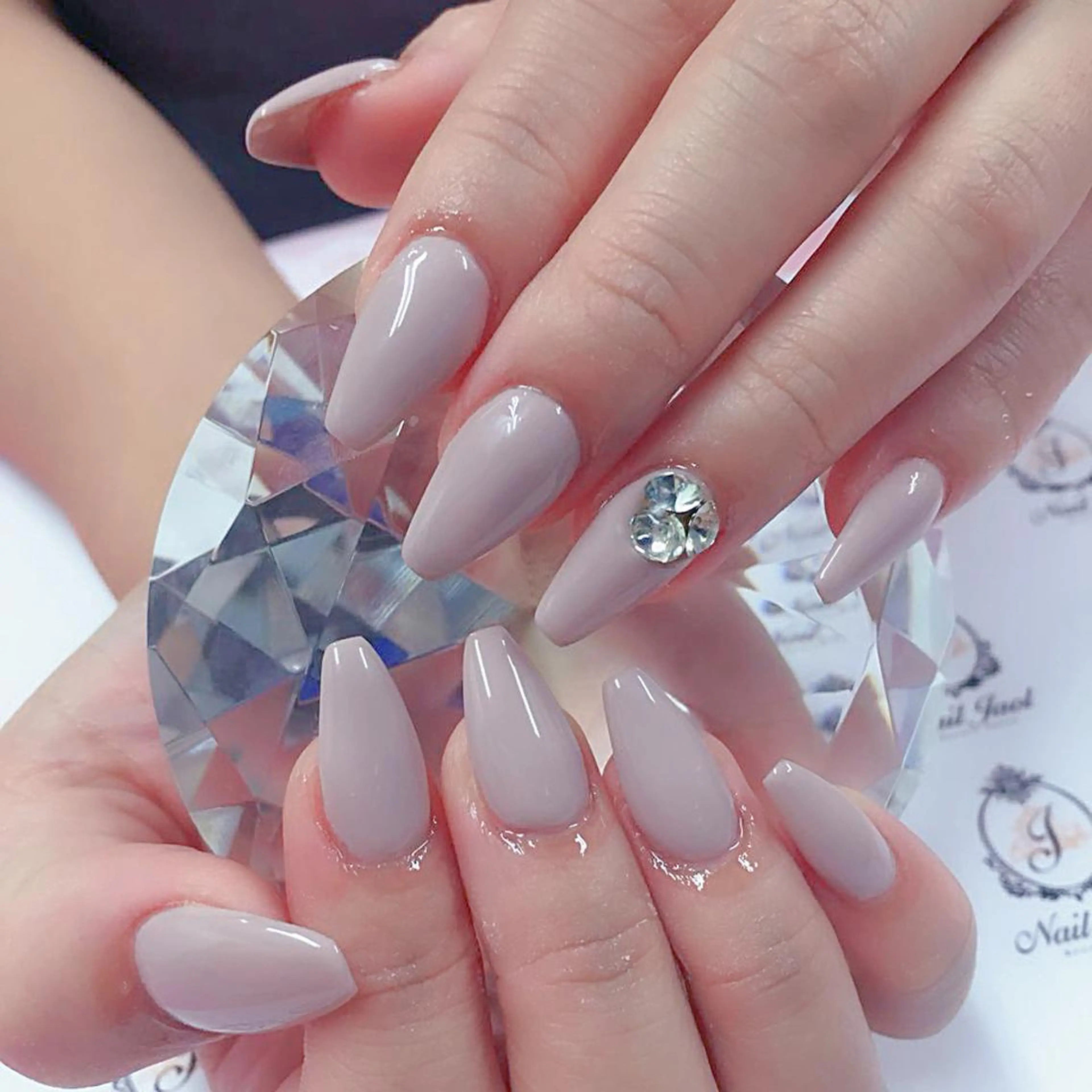 ロング ネイルJaol 池袋のネイルデザイン