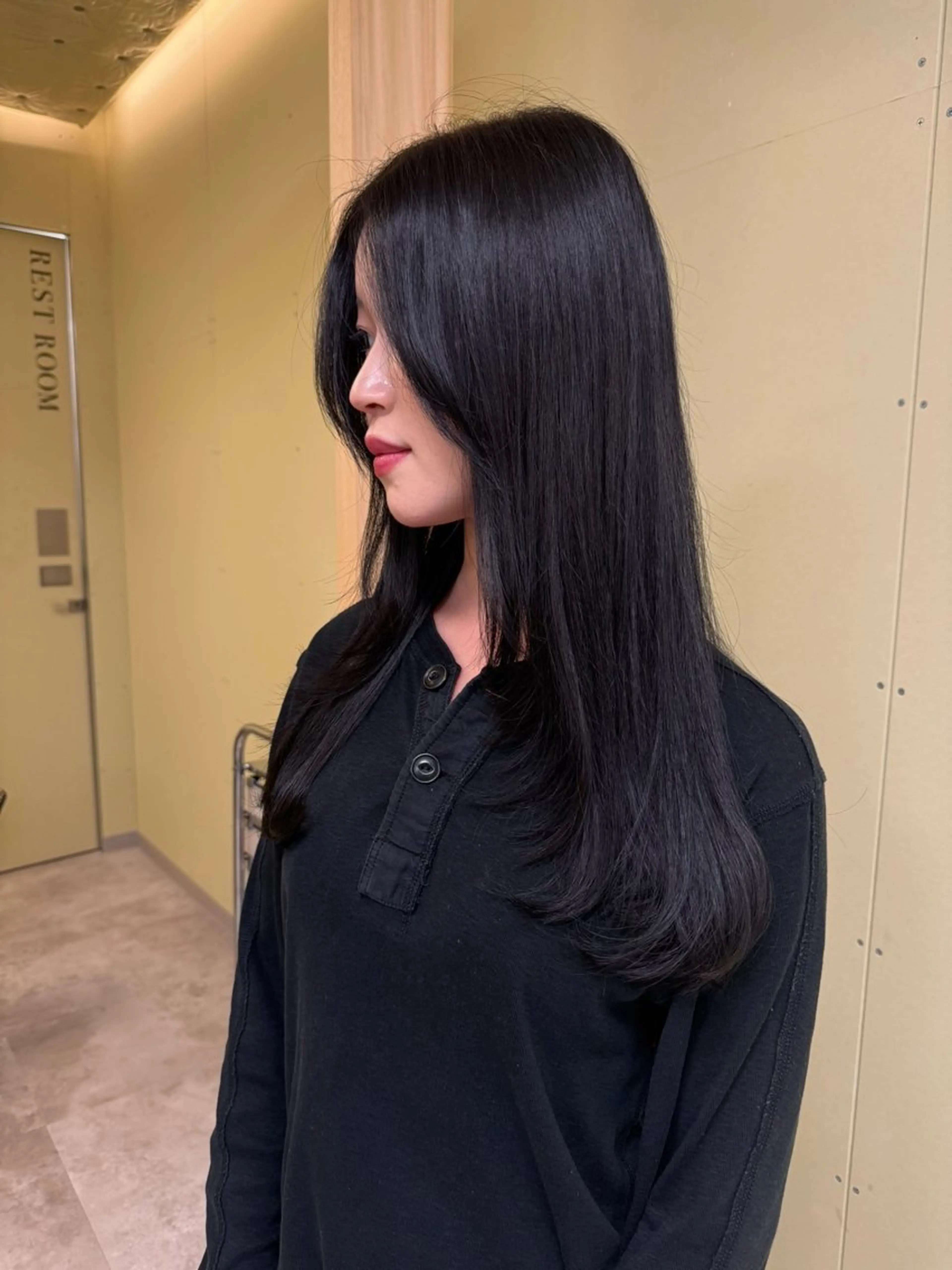 ミディアム カラー カット ヘアカラー 伶風/ボブ/ ハッシュカットのヘアスタイル