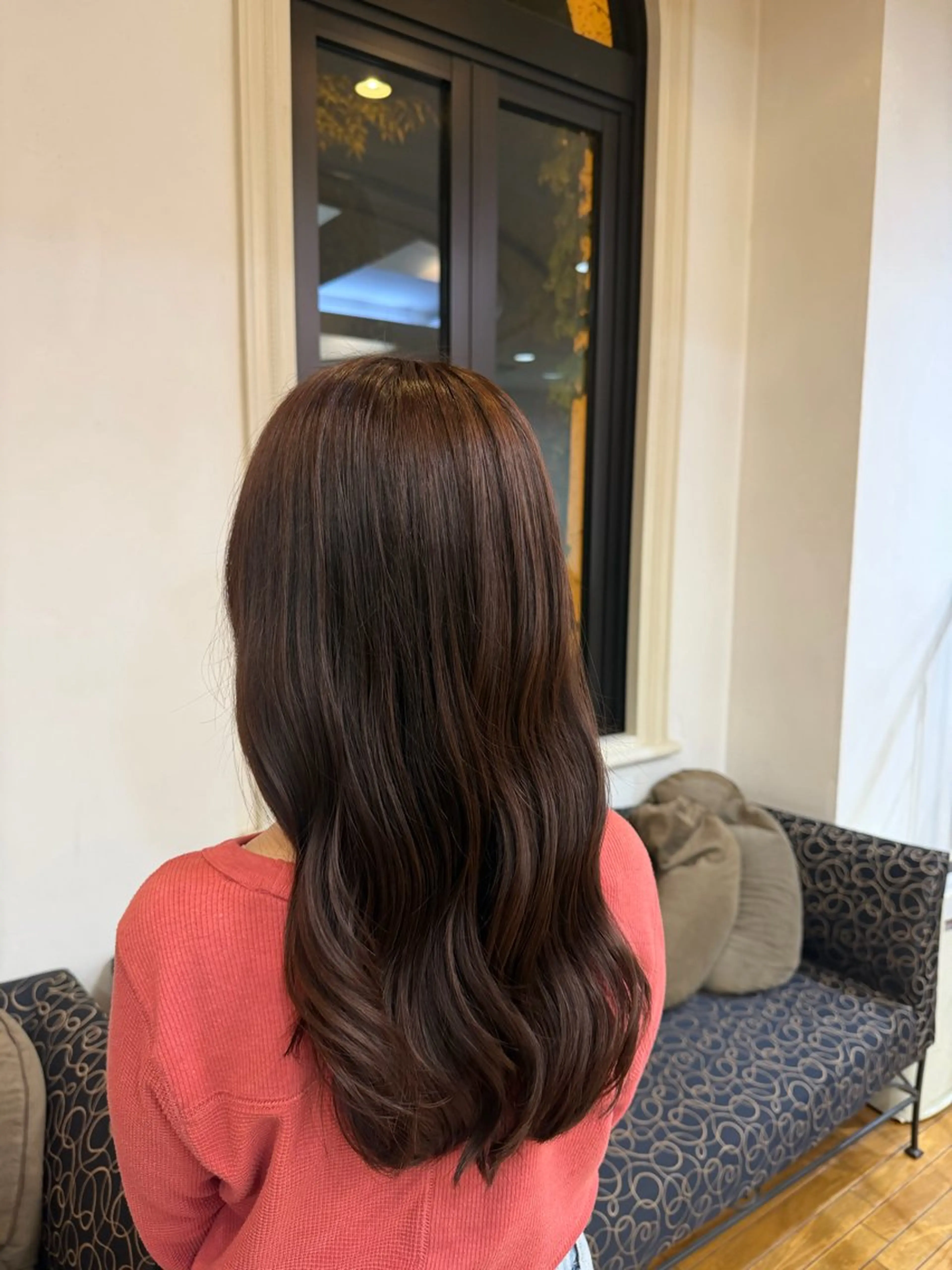 ロング 中条 元優のヘアスタイル