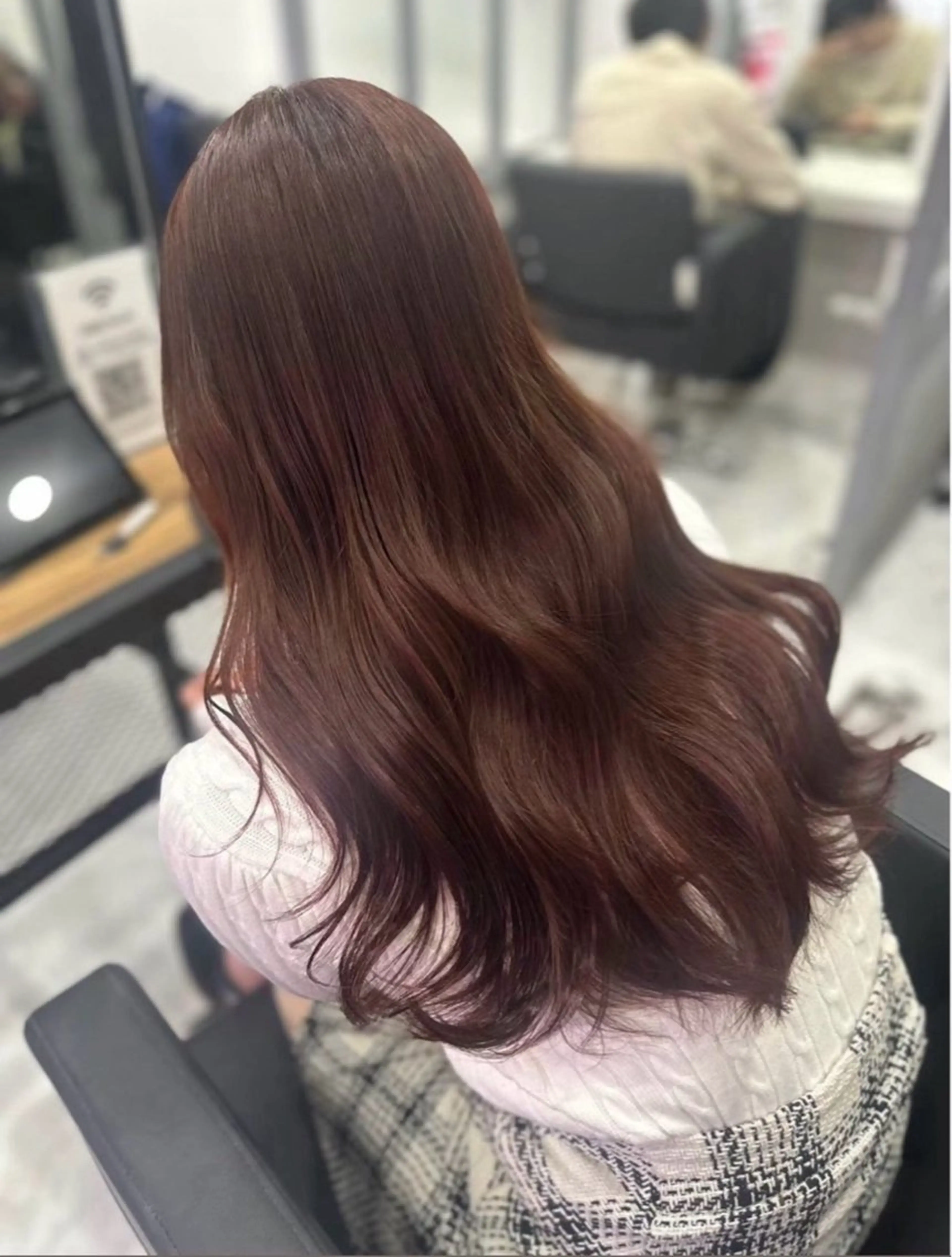 ロング カット ヘアカラー トリートメント 透明感×エクステ× 前髪,顔周り そうまのヘアスタイル