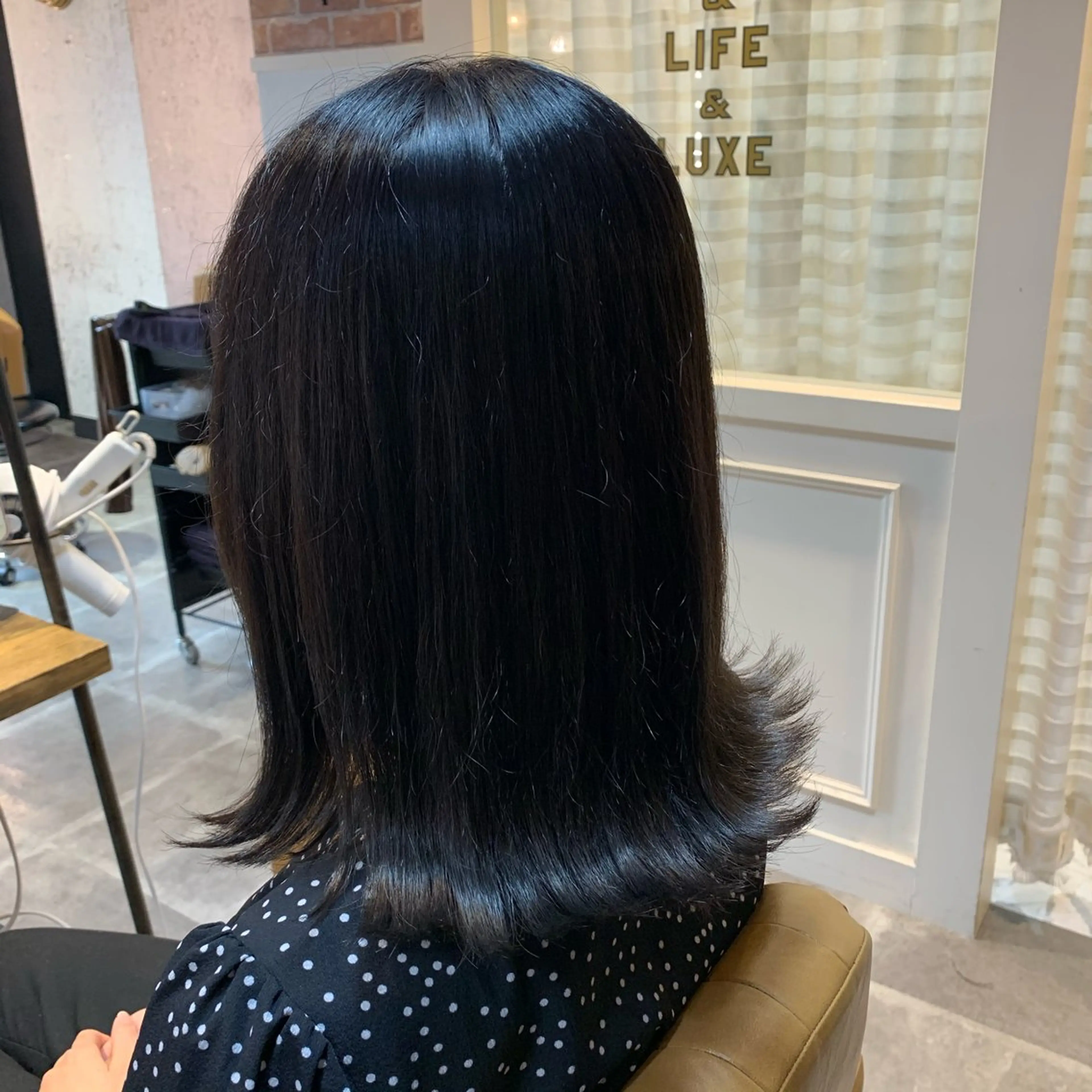 セミロング カラー stylist/ボブ ことの/韓国レイヤーのヘアスタイル