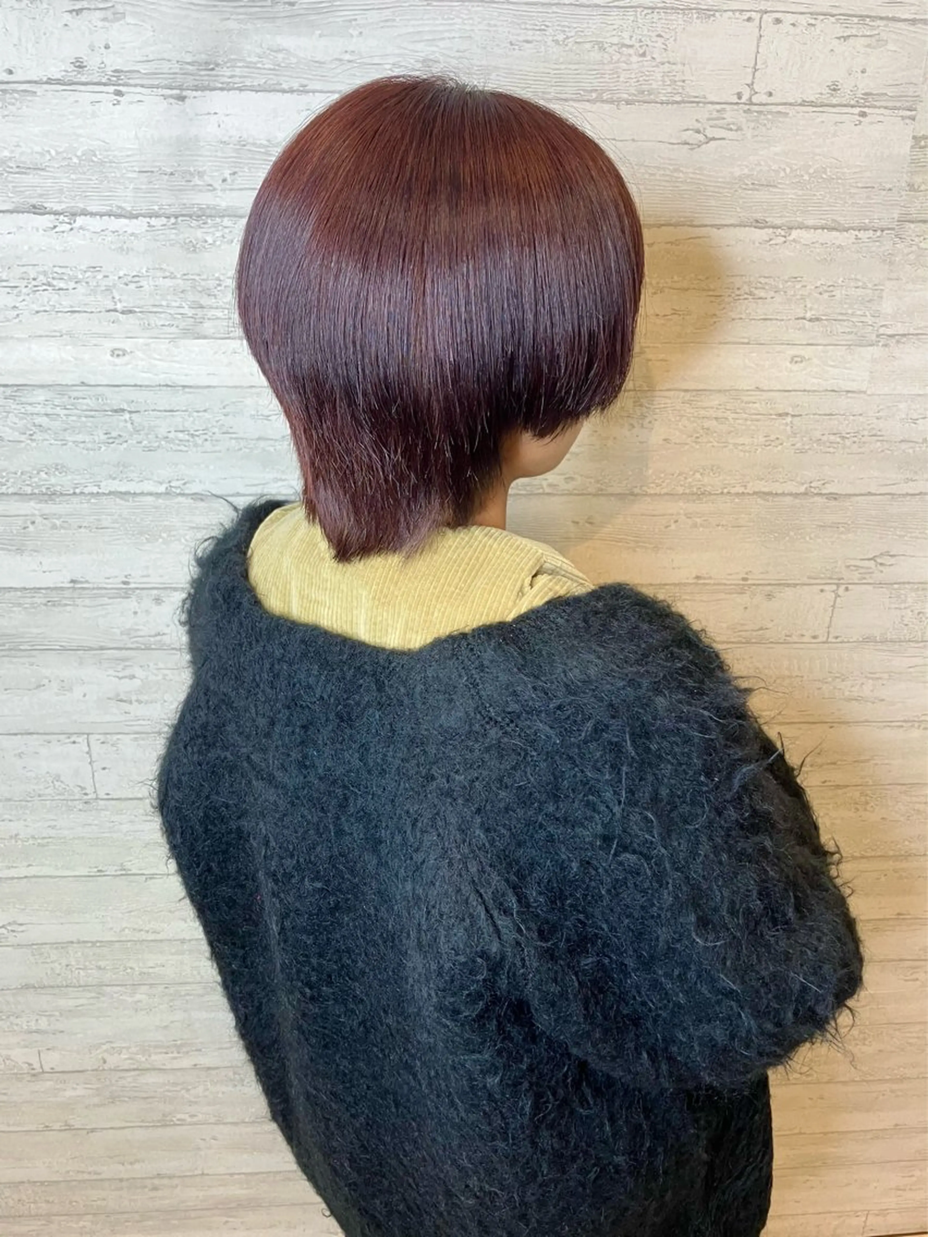 ショート カラー 透明感カラー イルミナカラー ラベンダーカラー ピンクカラー ピンクラベンダー 小池 穂果/ 府中のヘアスタイル