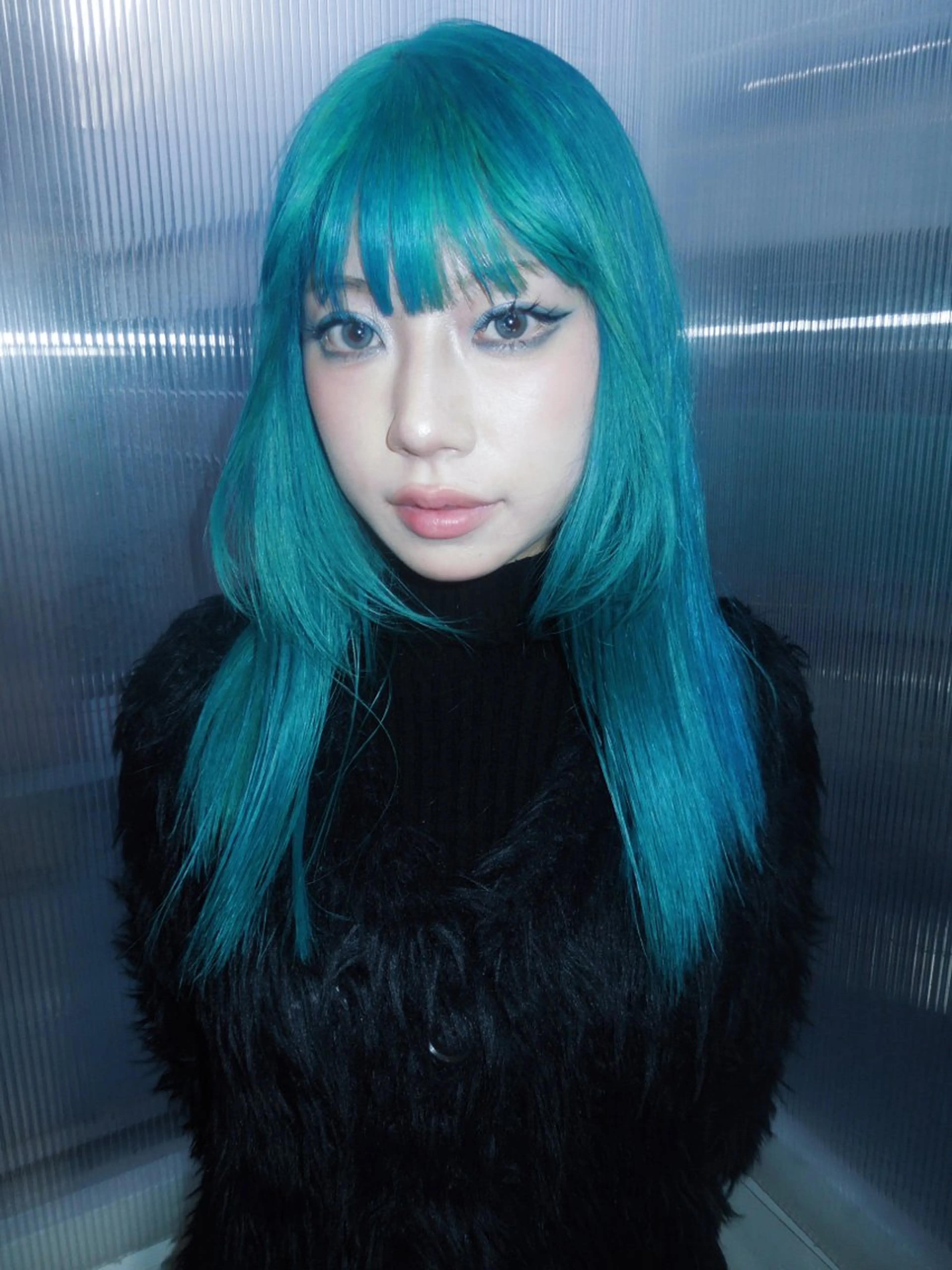 セミロング カラー ヘアカラー ヘッドスパ フクタ ヒナタのヘアスタイル