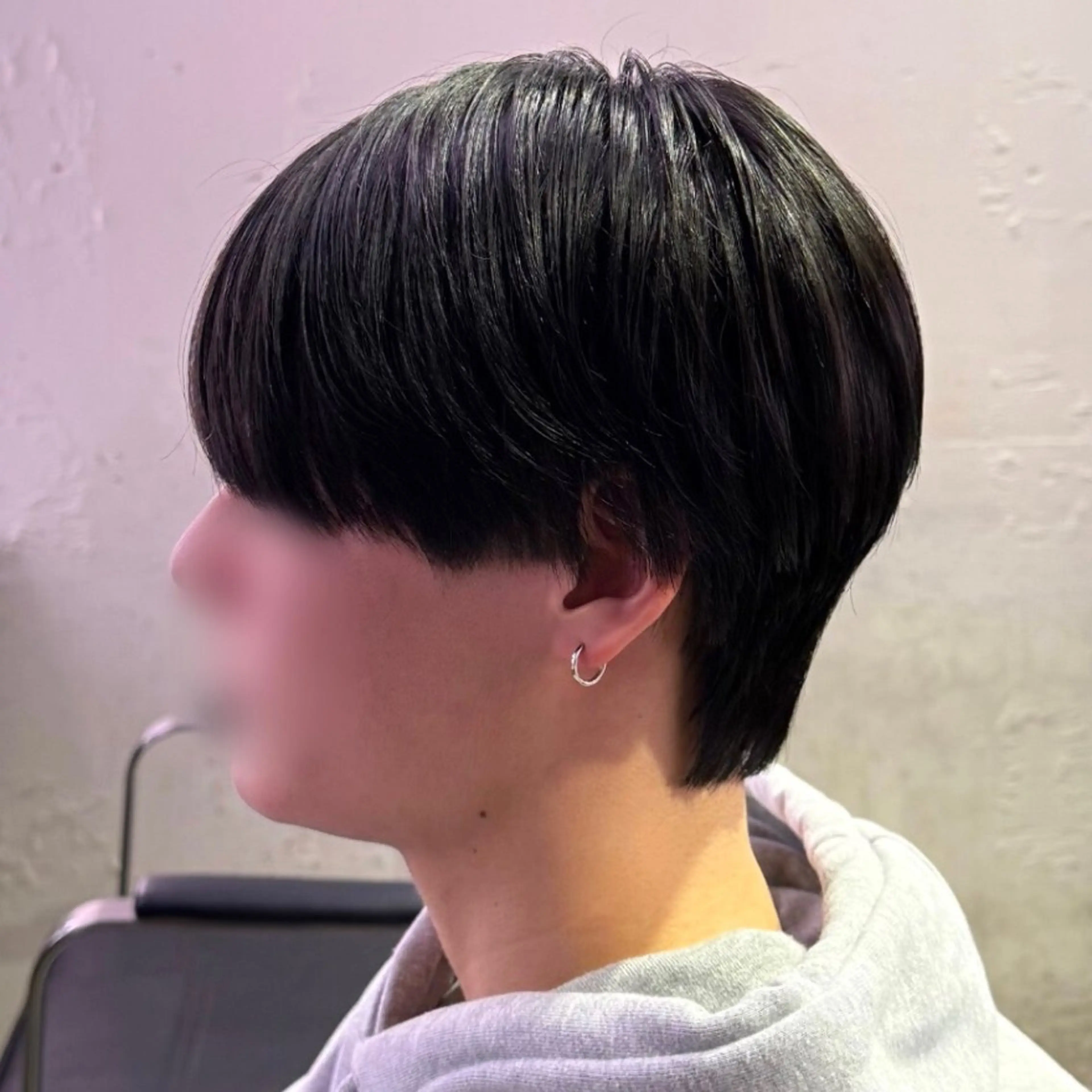 【メンズ限定】カット+縮毛矯正　マッシュ／シースルーマッシュの写真