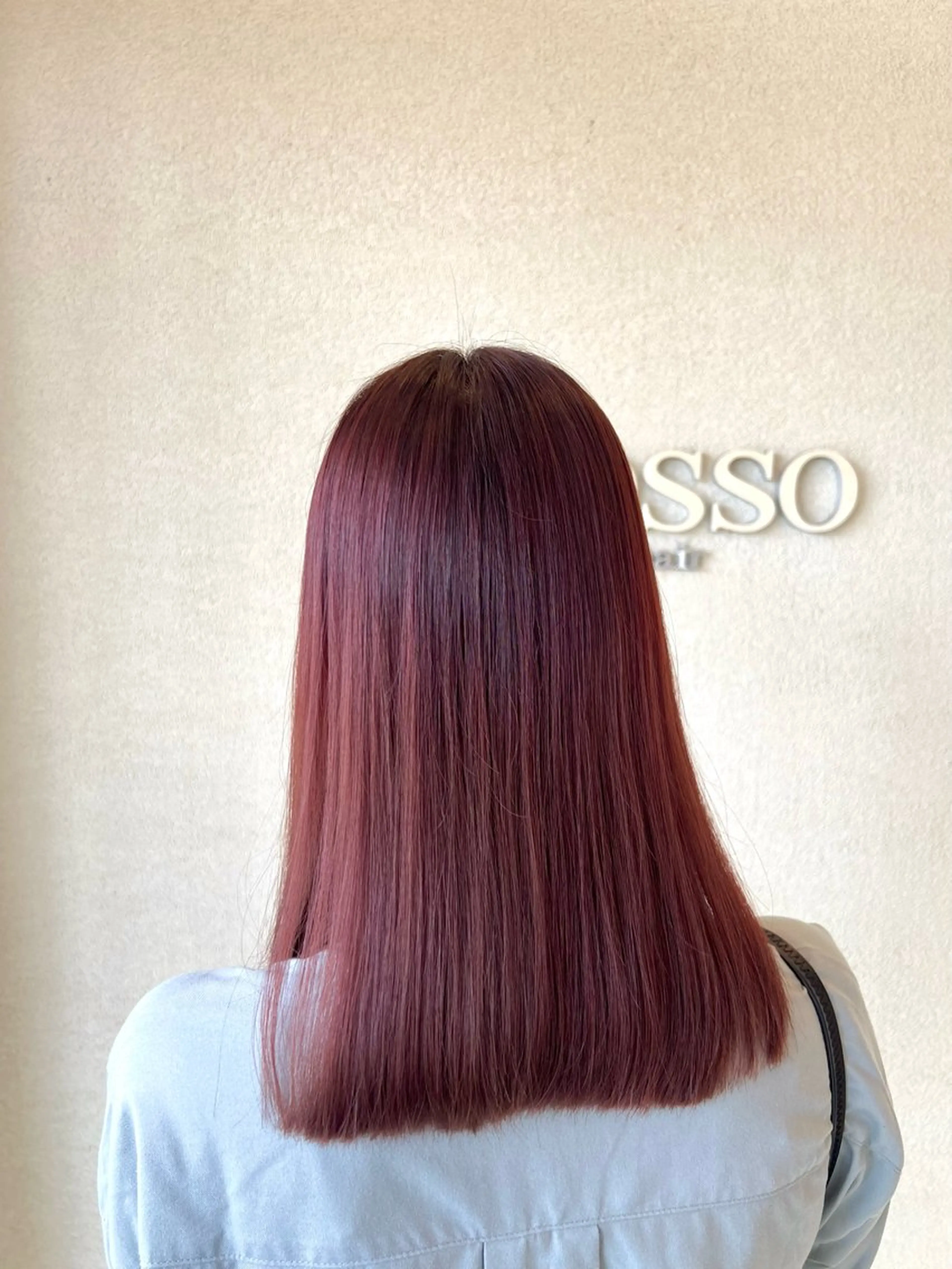 ミディアム カット ヘアカラー 吉澤大和 カット/カラーのヘアスタイル