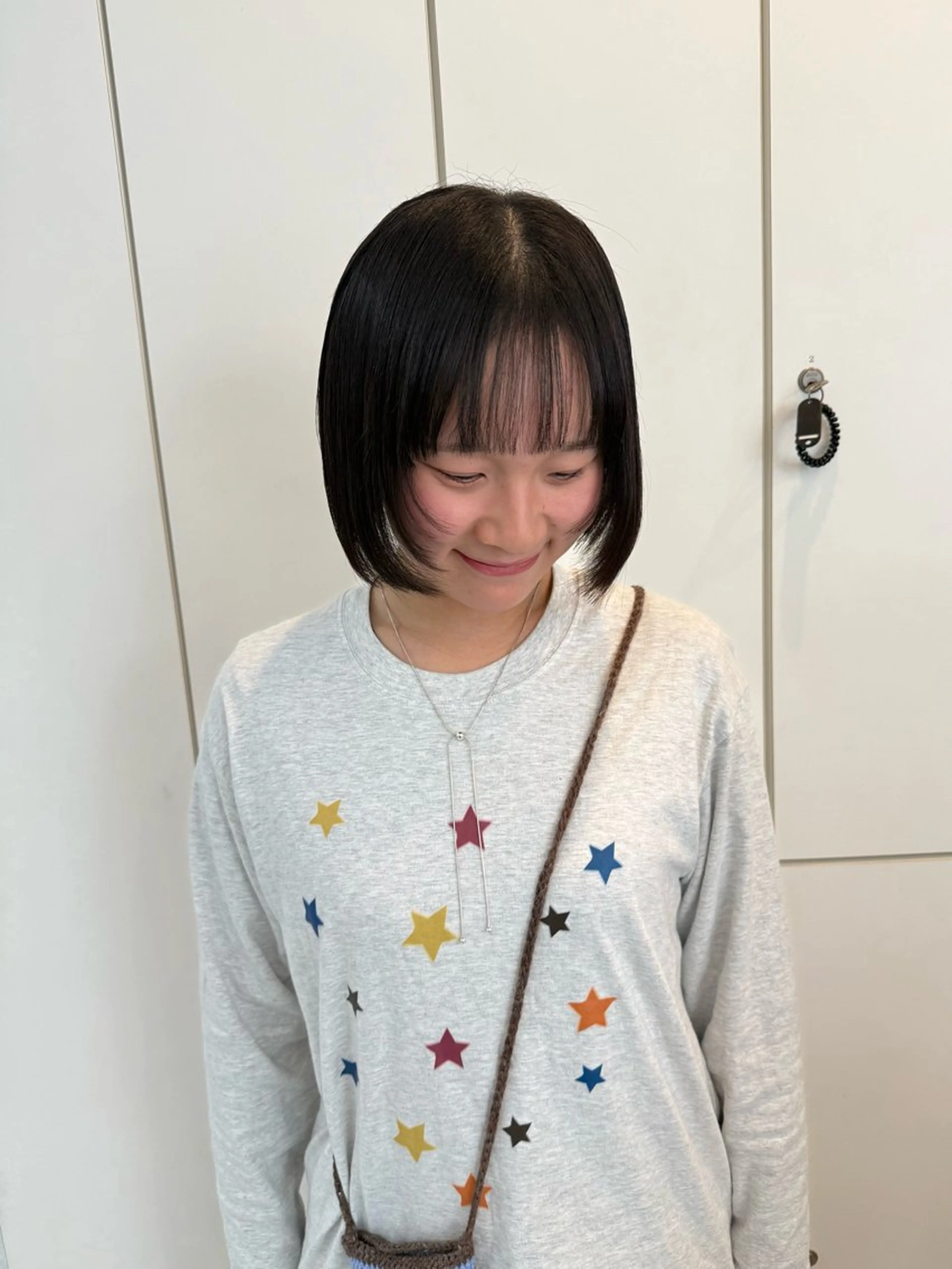 ショート カラー カット ヘアカラー neneka レイヤー／パーマのヘアスタイル