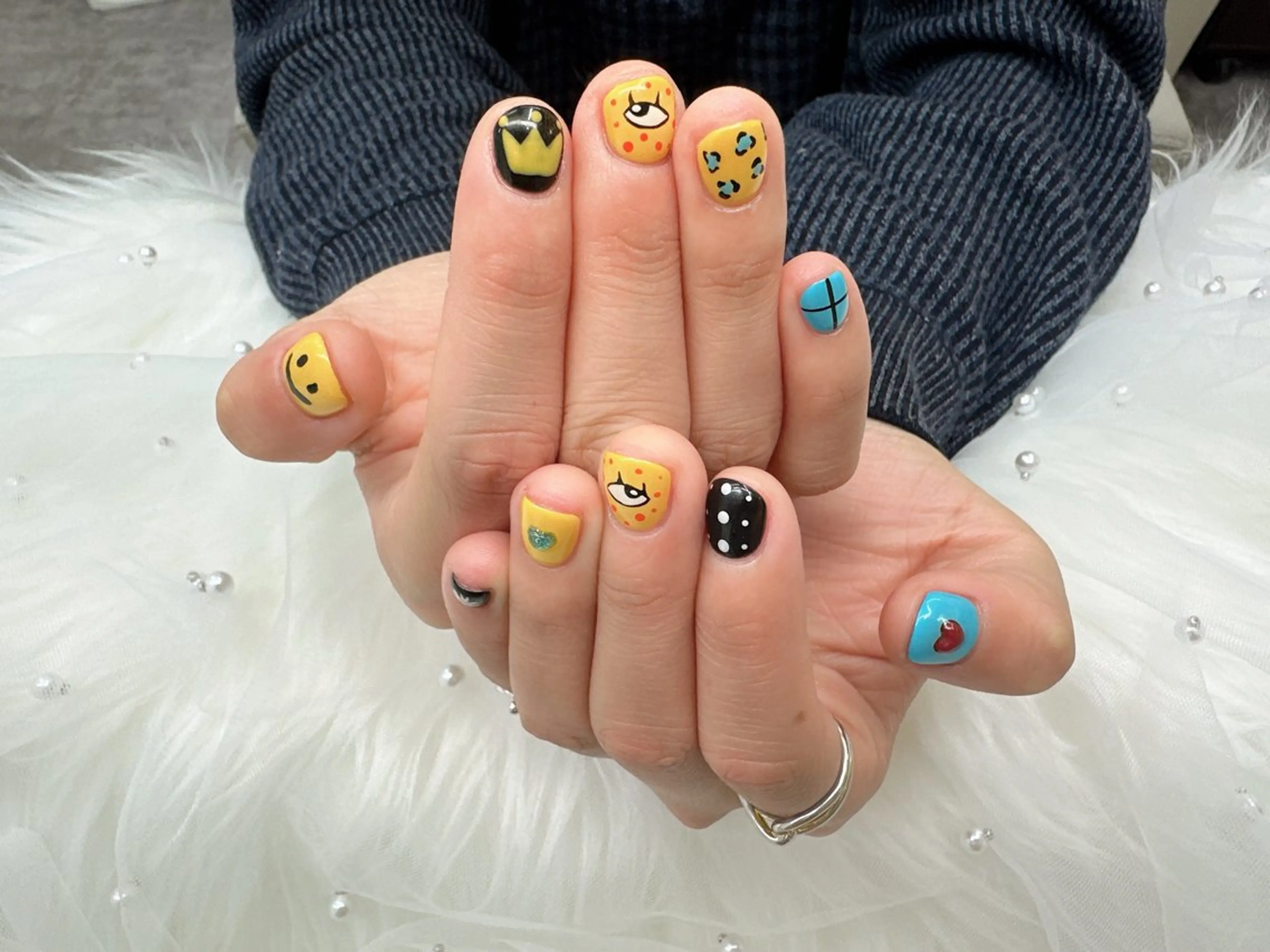 ネイル メンズネイル ハンドネイル MIKIネイル YUKAのネイルデザイン