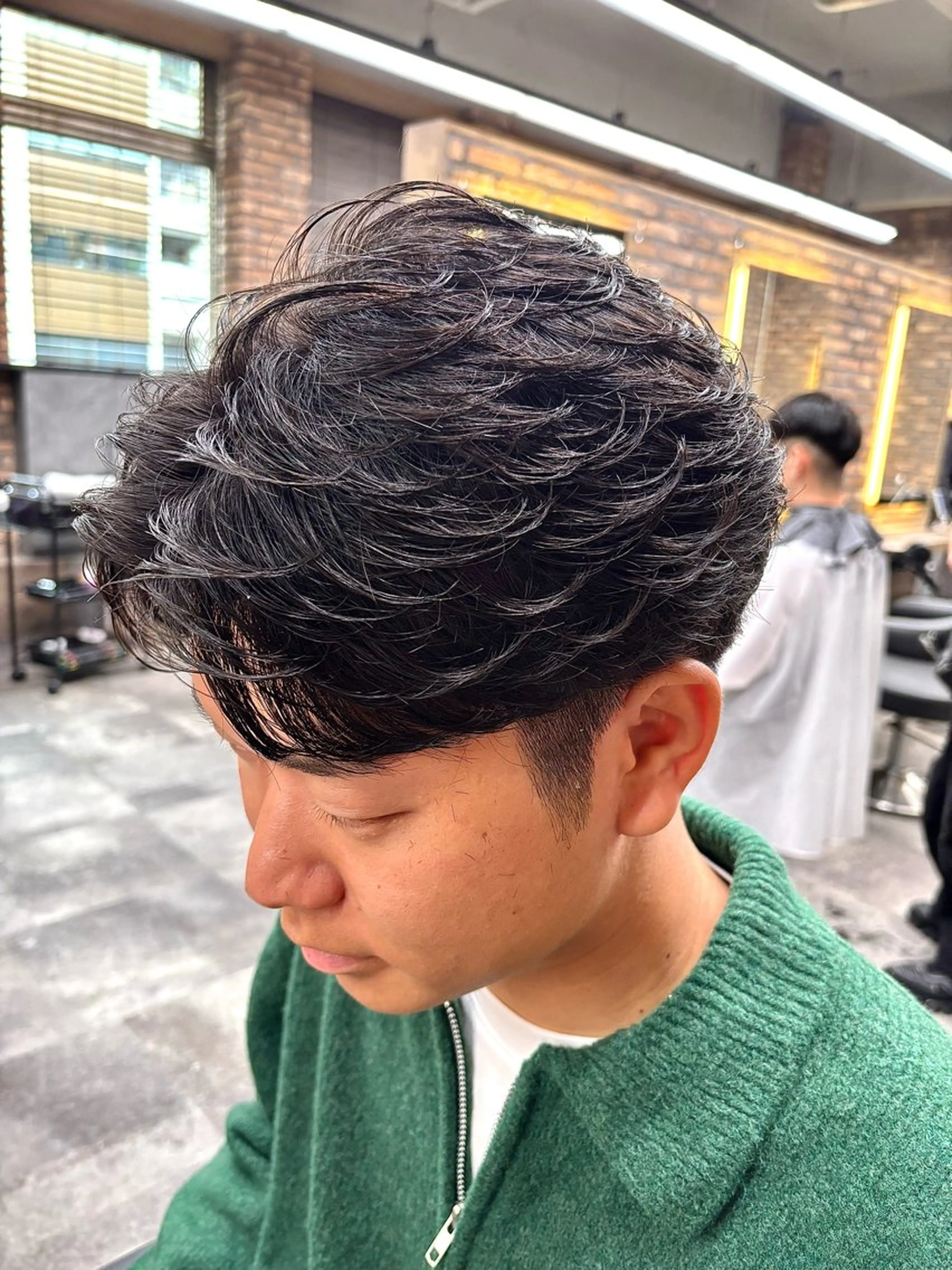 メンズ カット パーマ 🪽直毛男子の救世主 🪽フェザーパーマのヘアスタイル