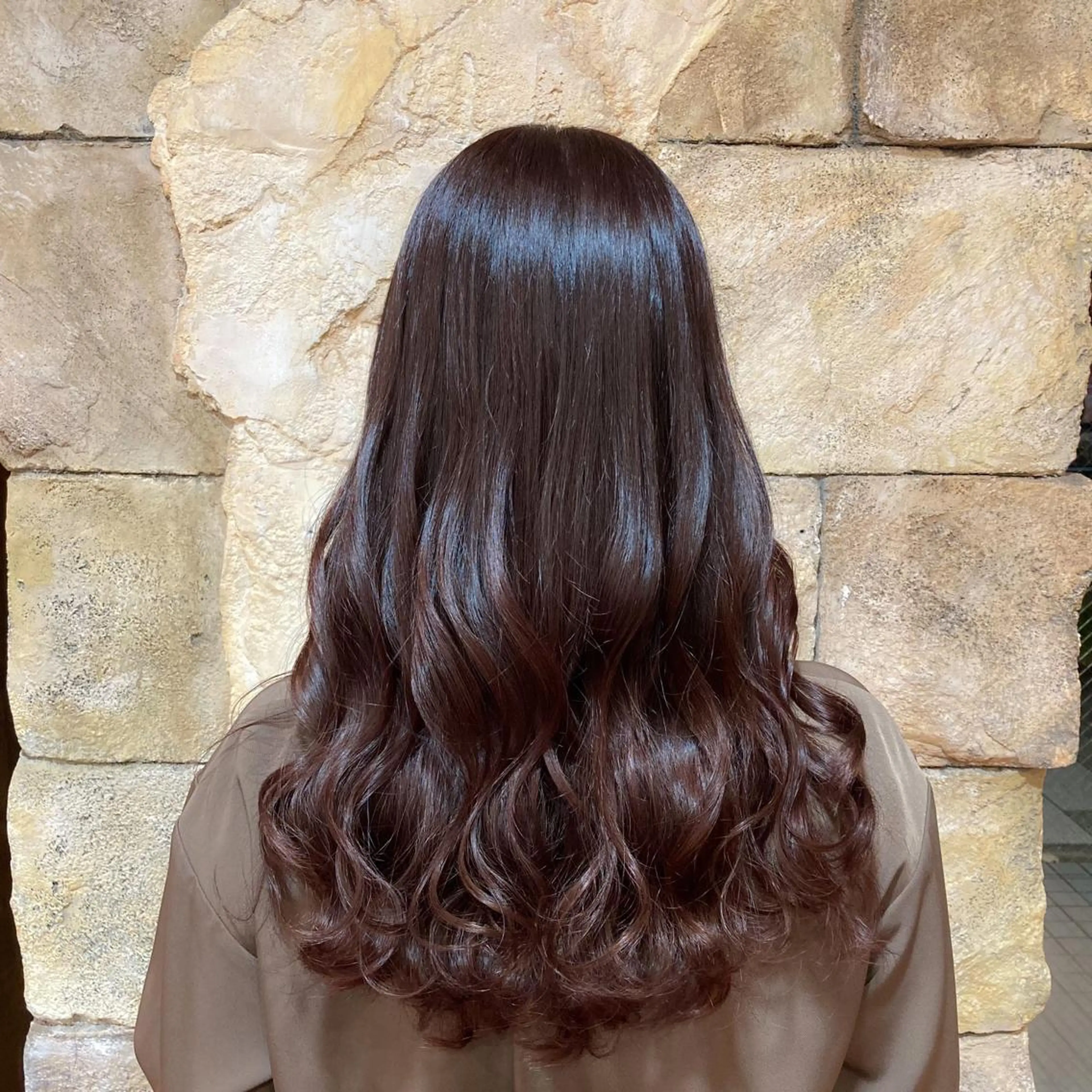 カラー 水島 悠香子のヘアスタイル