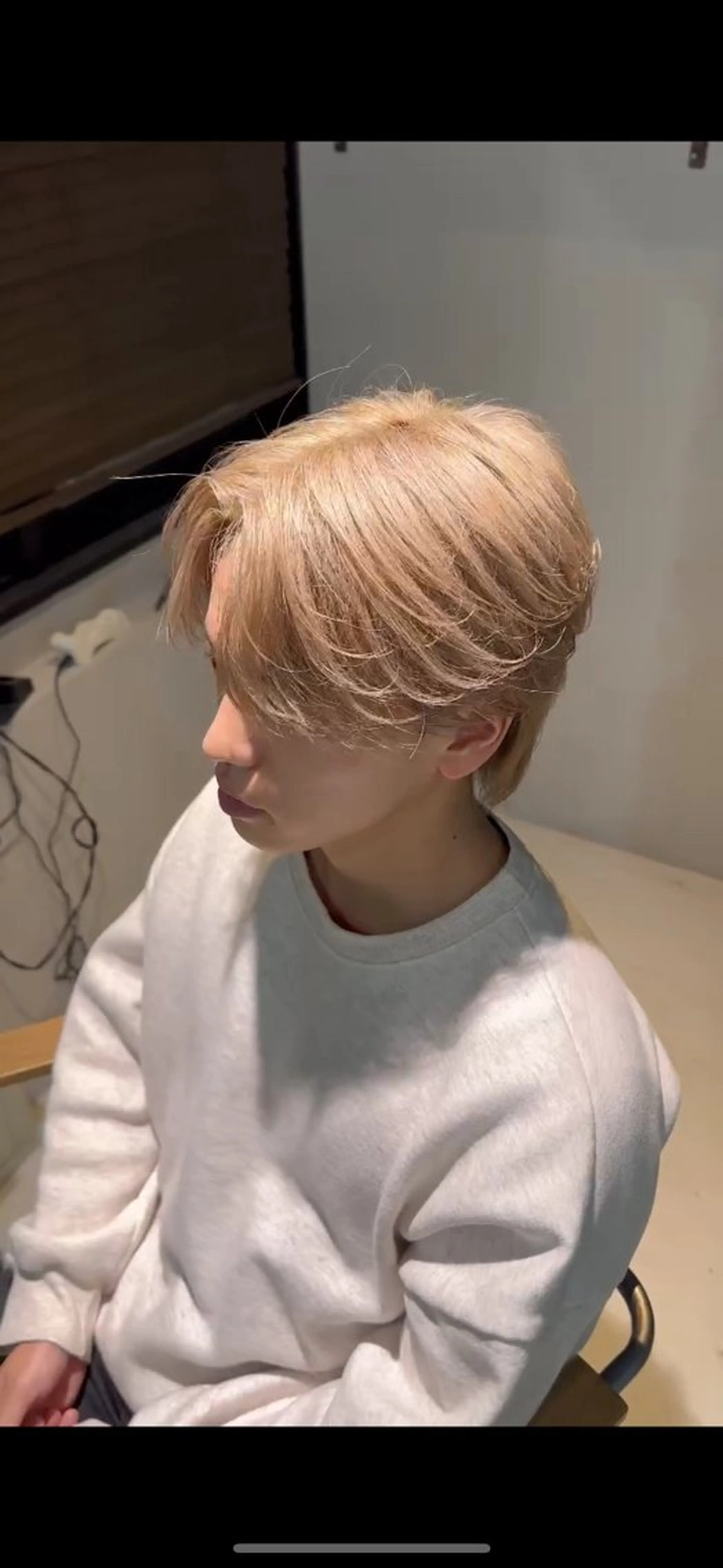 カラー メンズ メンズパーマ 特化こうきのヘアスタイル