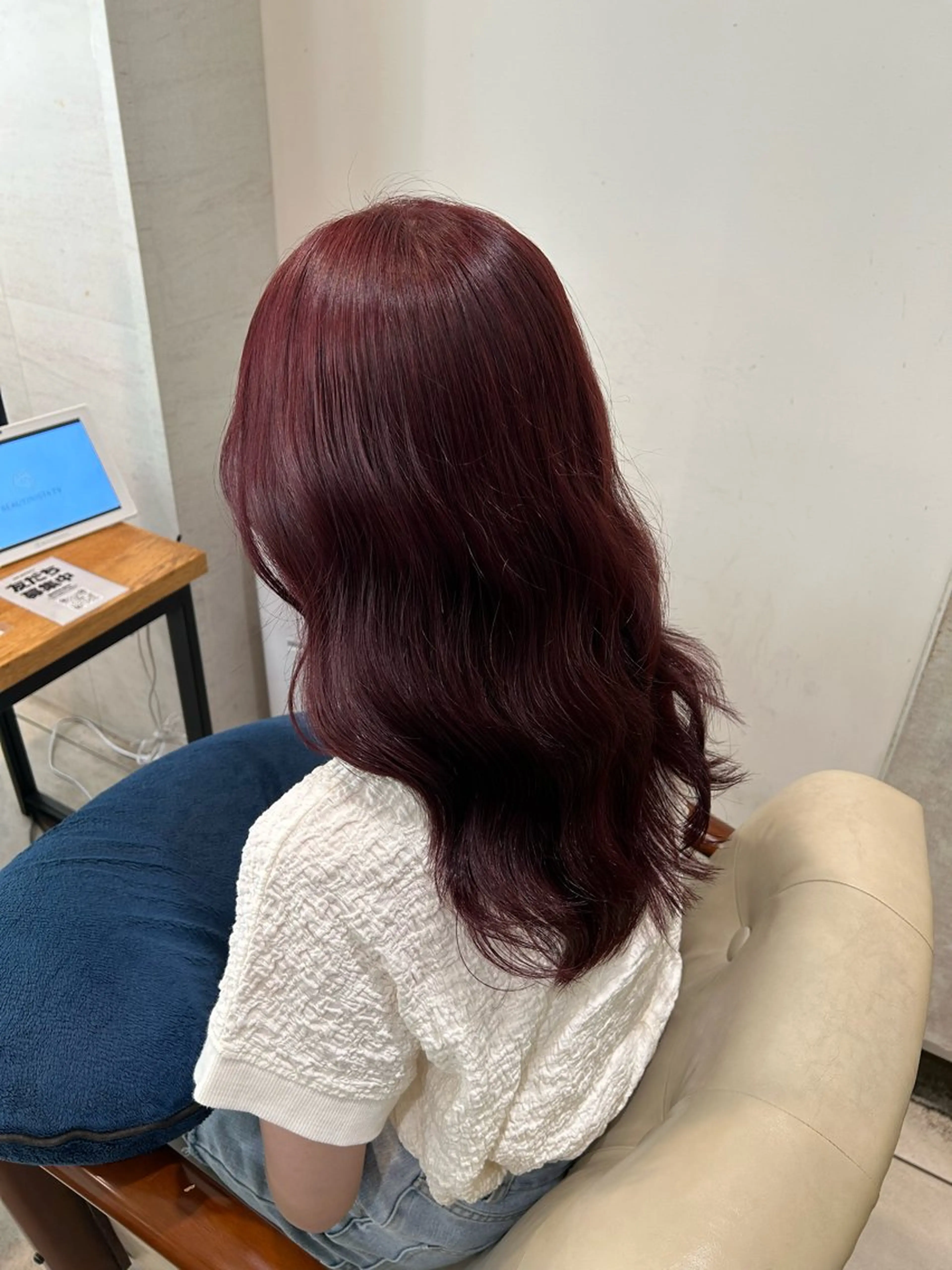 セミロング 透明感カラー/ Ⓜ️めぐみのヘアスタイル