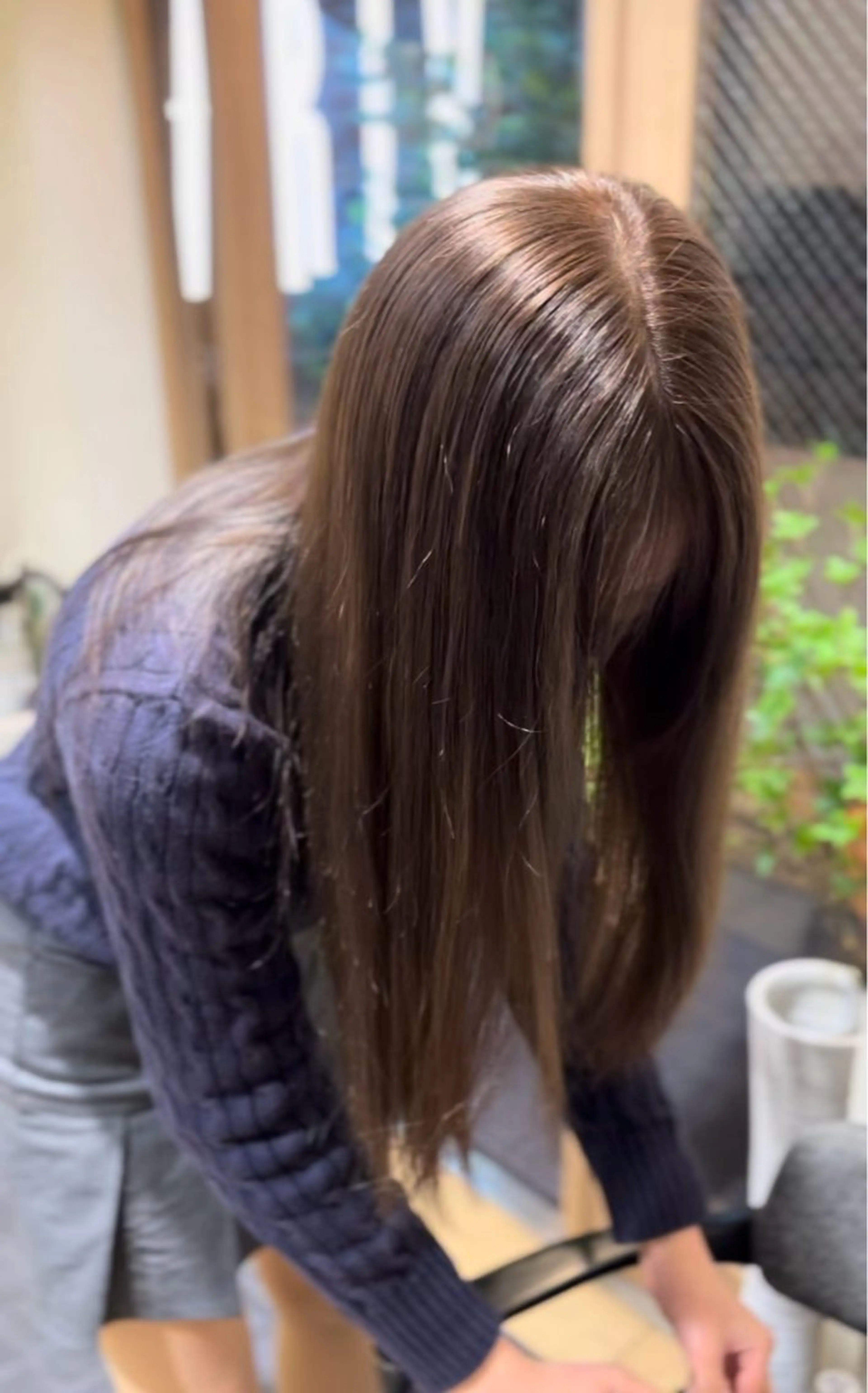 ロング カラー 🌿earth亀有店 【緑髪のノブ】🌿のヘアスタイル