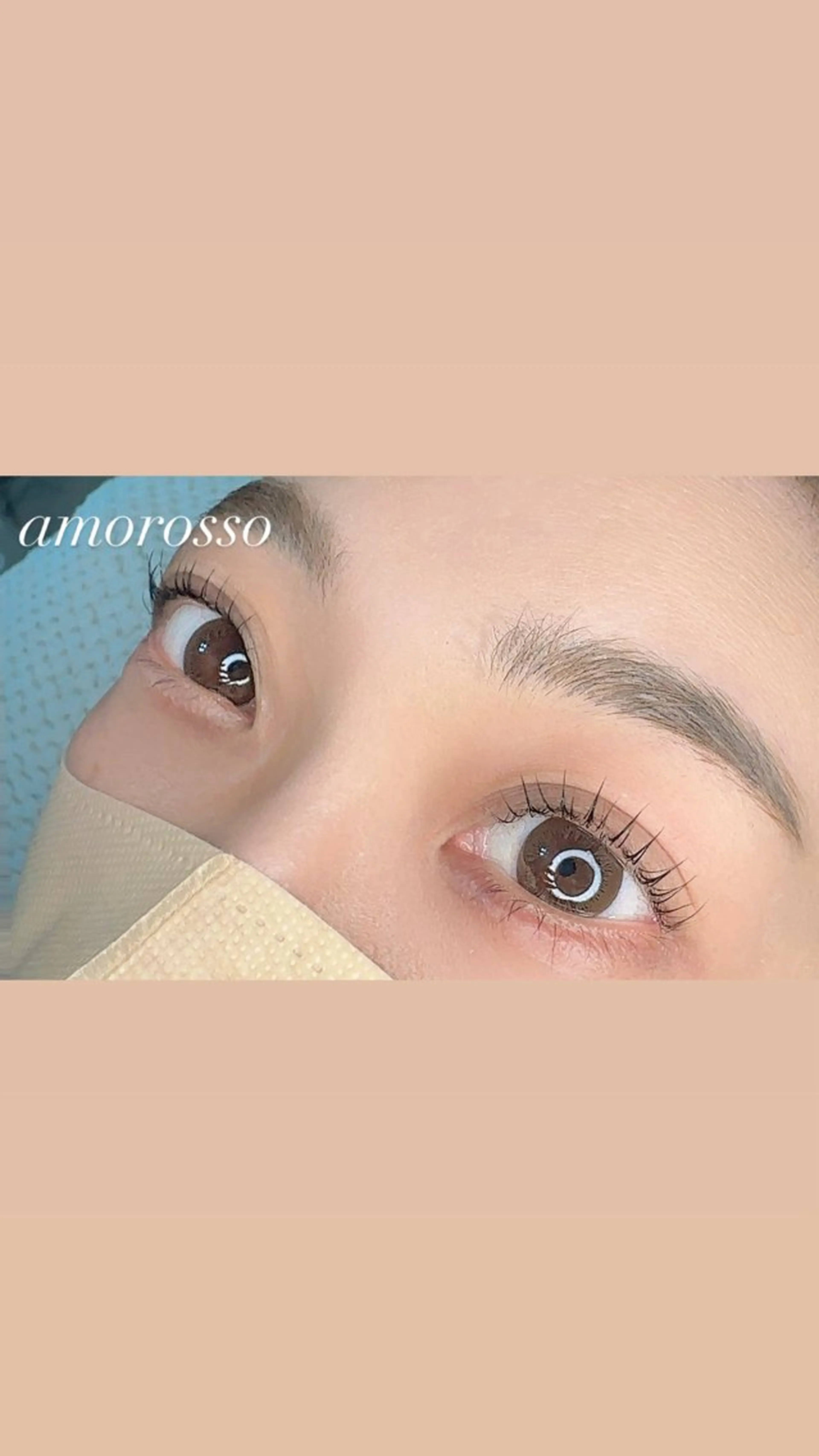 マツエク・マツパ ケラチンラッシュリフト 下まつげエクステ 一重×まつ毛パーマ マツエク アモロッソ所属・アモロッソ 🐻Miiのマツエク・マツパデザイン