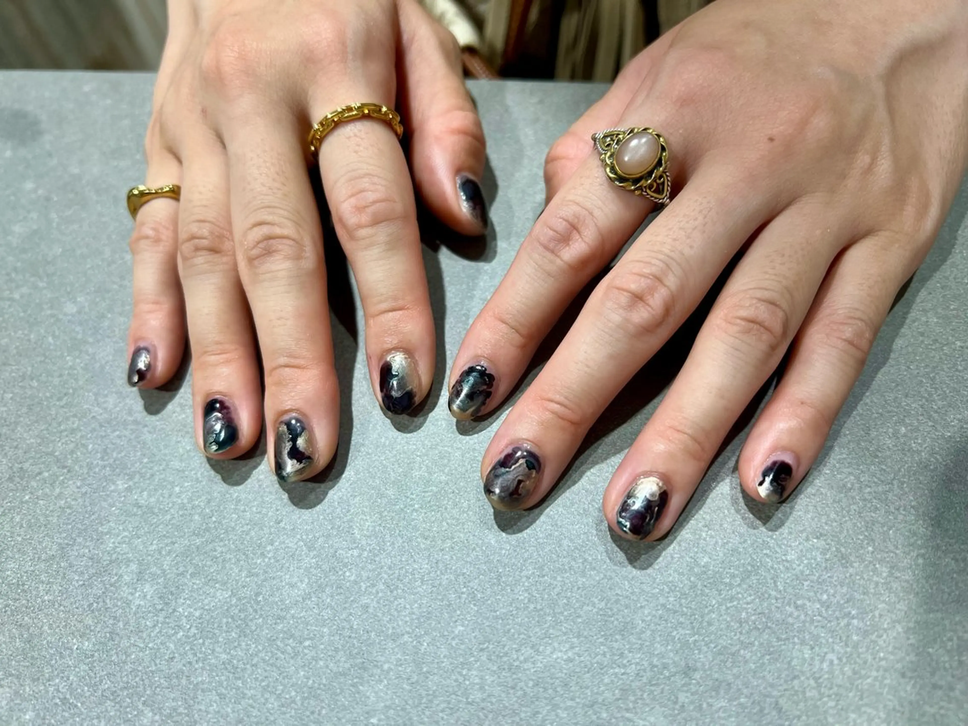 ネイル ＆robe銀座 🪽tsuki🪽のネイルデザイン