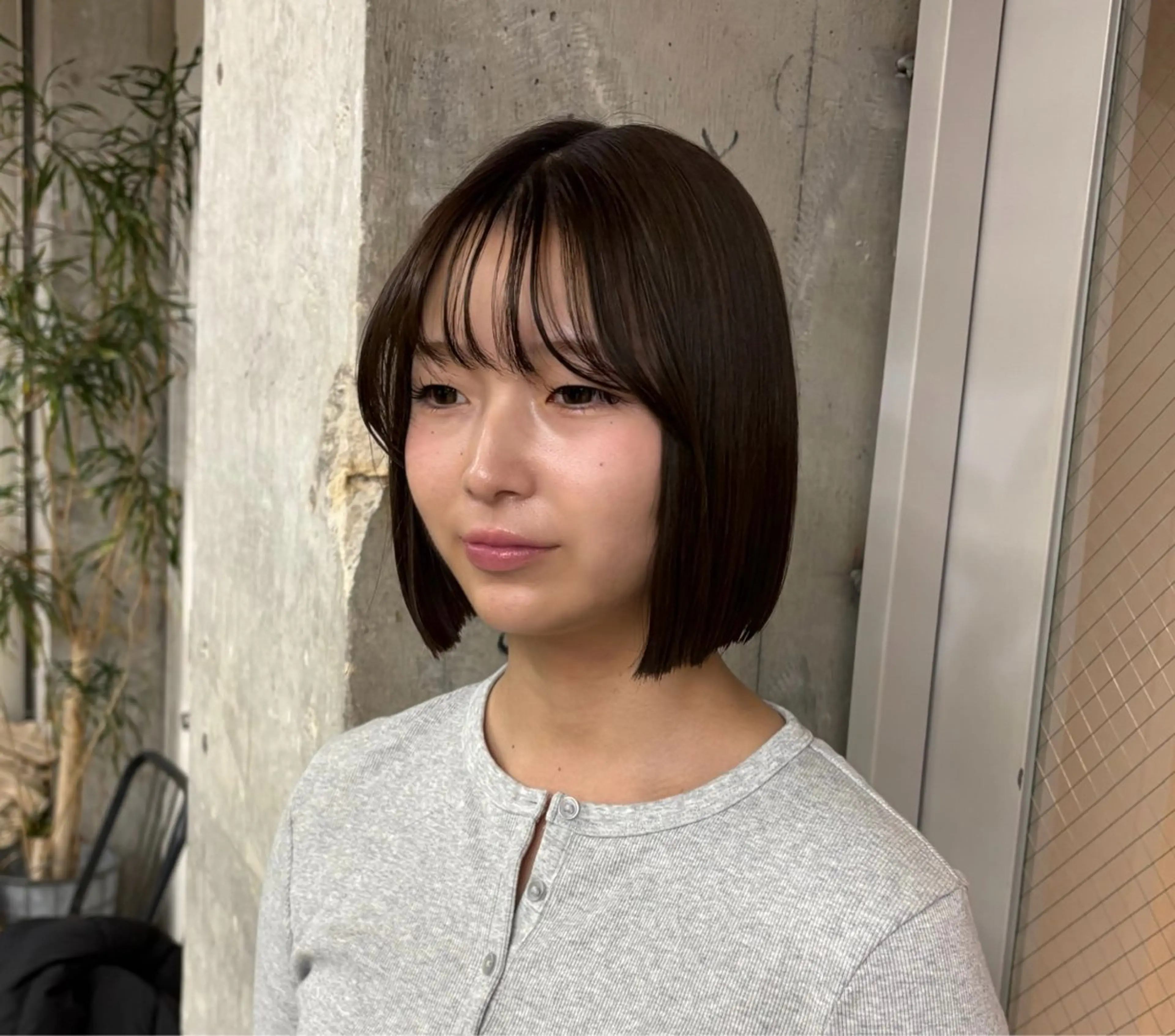 【🧚🏻‍♀️ミディアム・ボブの方限定🧚🏻‍♀️】カラー＋LINKAGEトリートメント🧴の写真