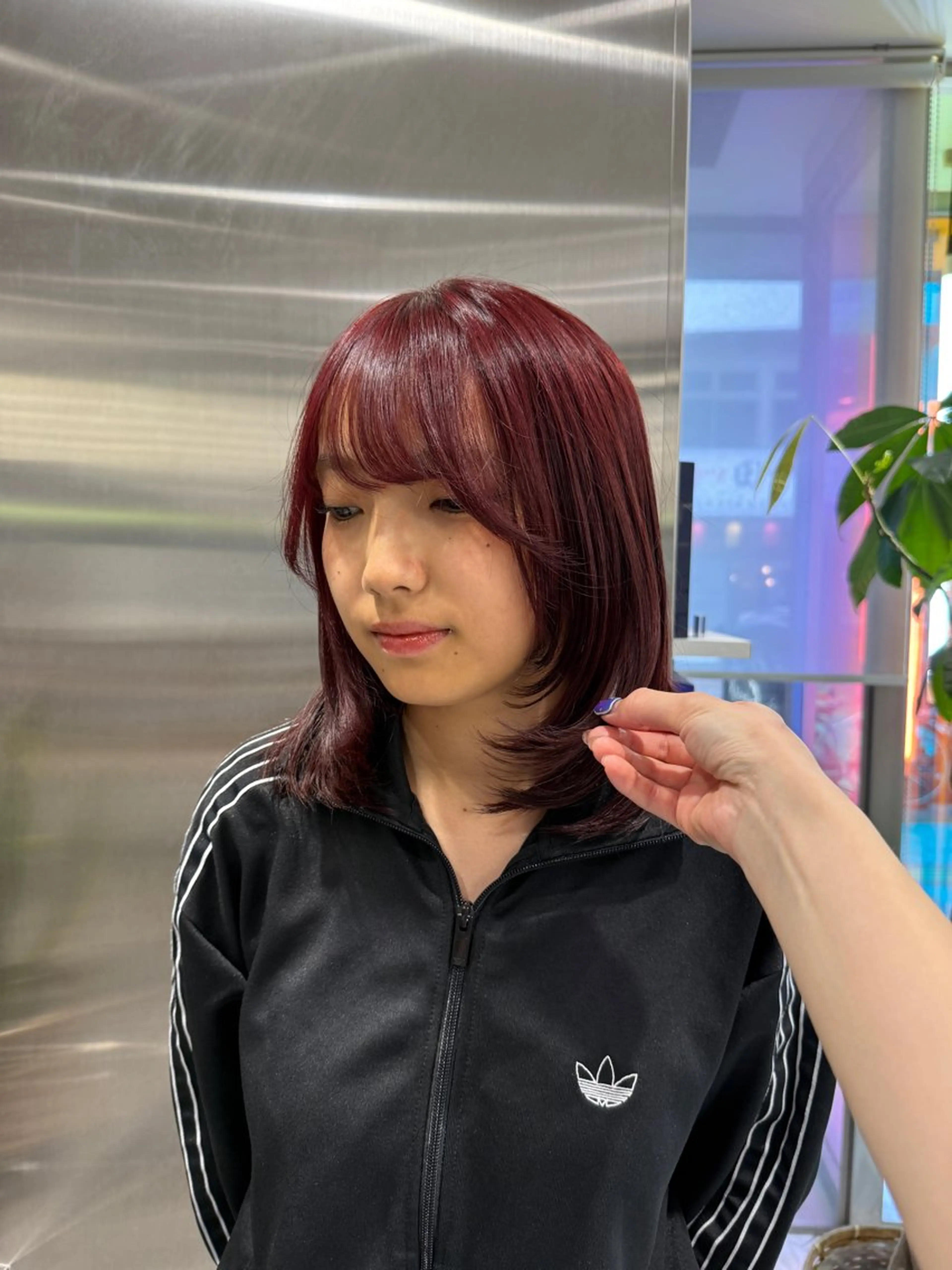 セミロング カラー ヘアカラー トリートメント 透明感ツヤカラー/ アイリスト/ゆきなのマツエク・マツパデザイン