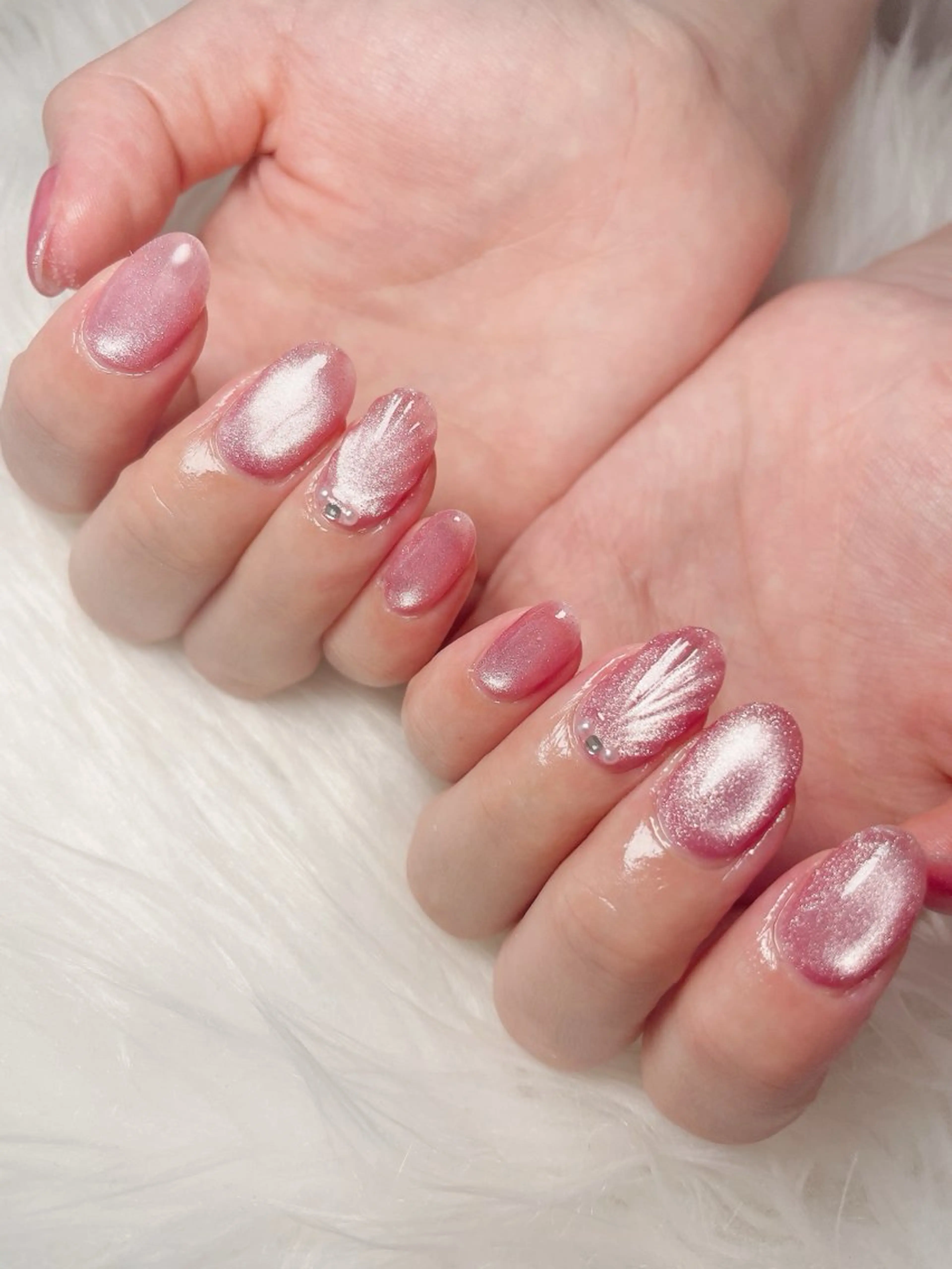 ネイル マグネットネイル nailsalon Rinのネイルデザイン