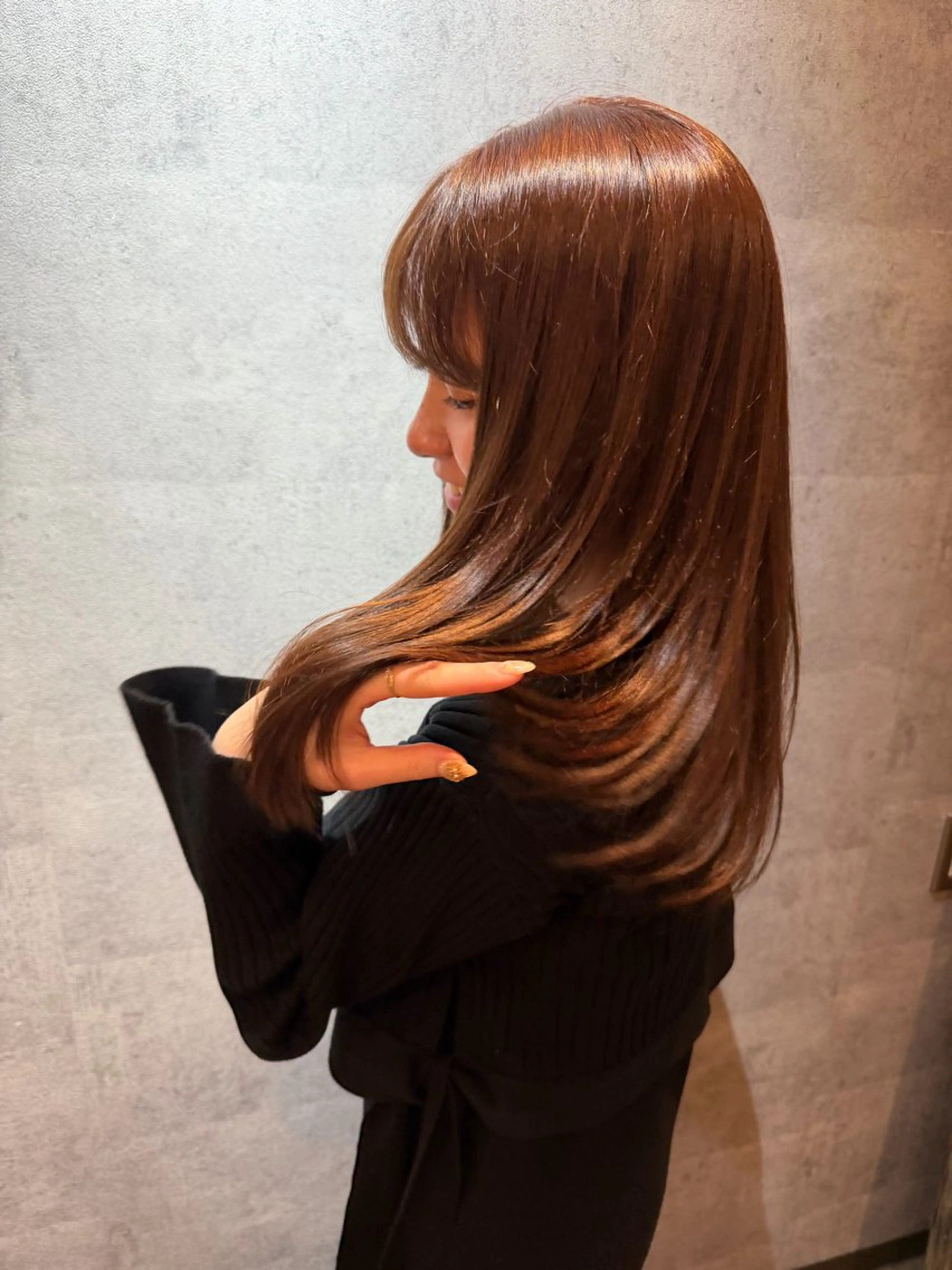 セミロング カラー 髪質改善 髪質改善特化美容師 白岩 悟のその他イメージ