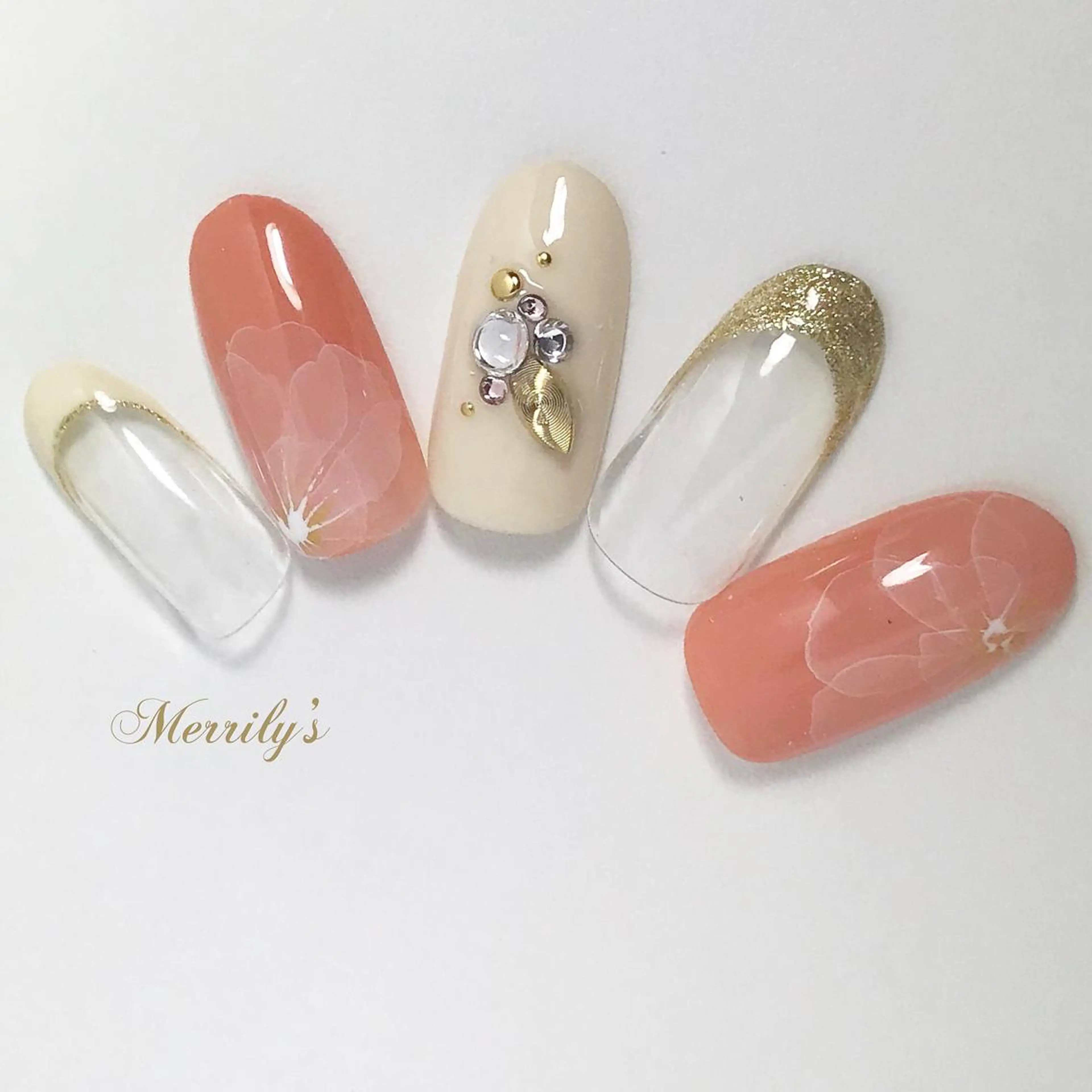 ネイル Merrily's所属・Merrily's Hagi Minaのネイルデザイン