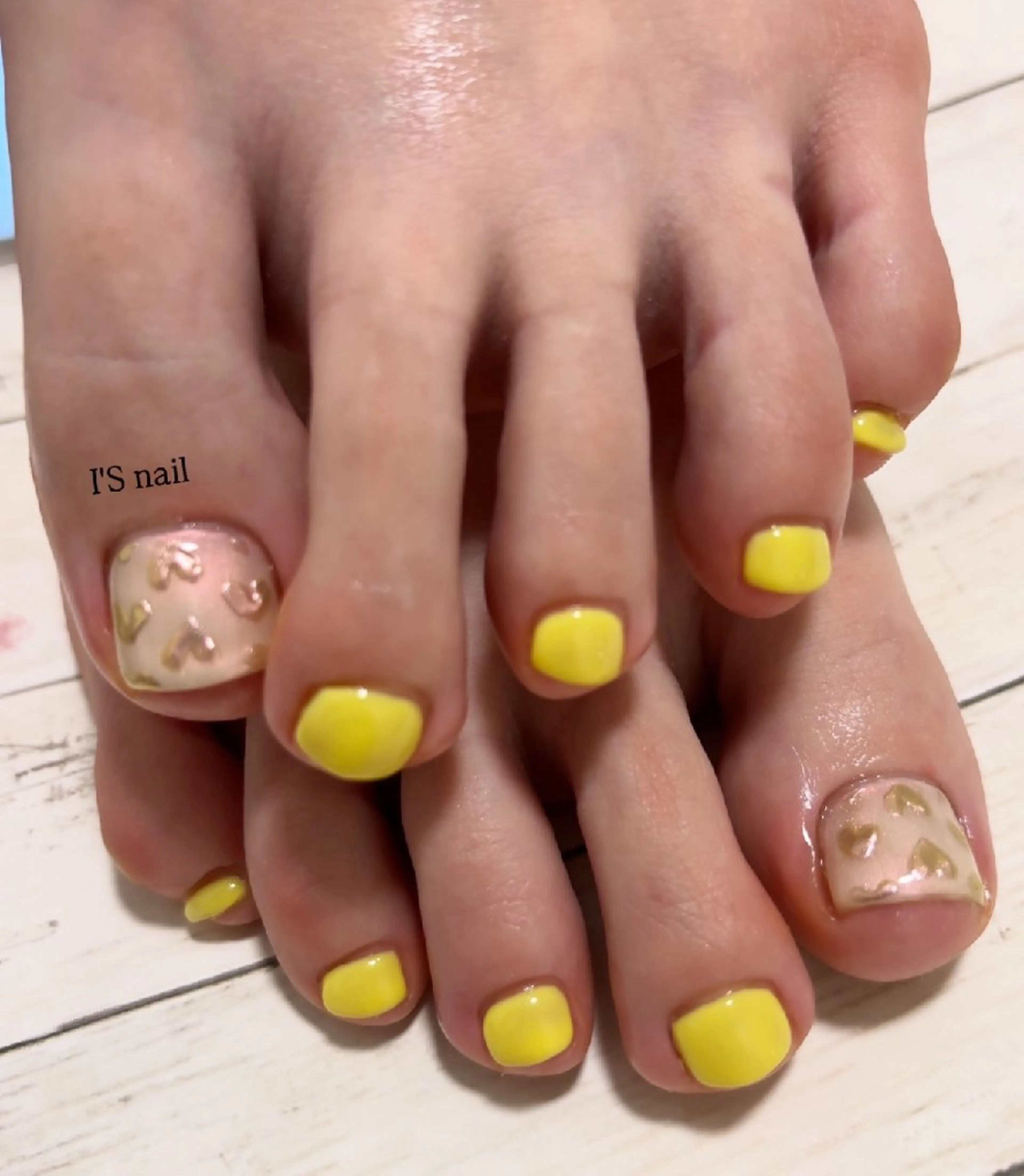 ネイル フットネイル フットネイル I'S nail 佐野のネイルデザイン