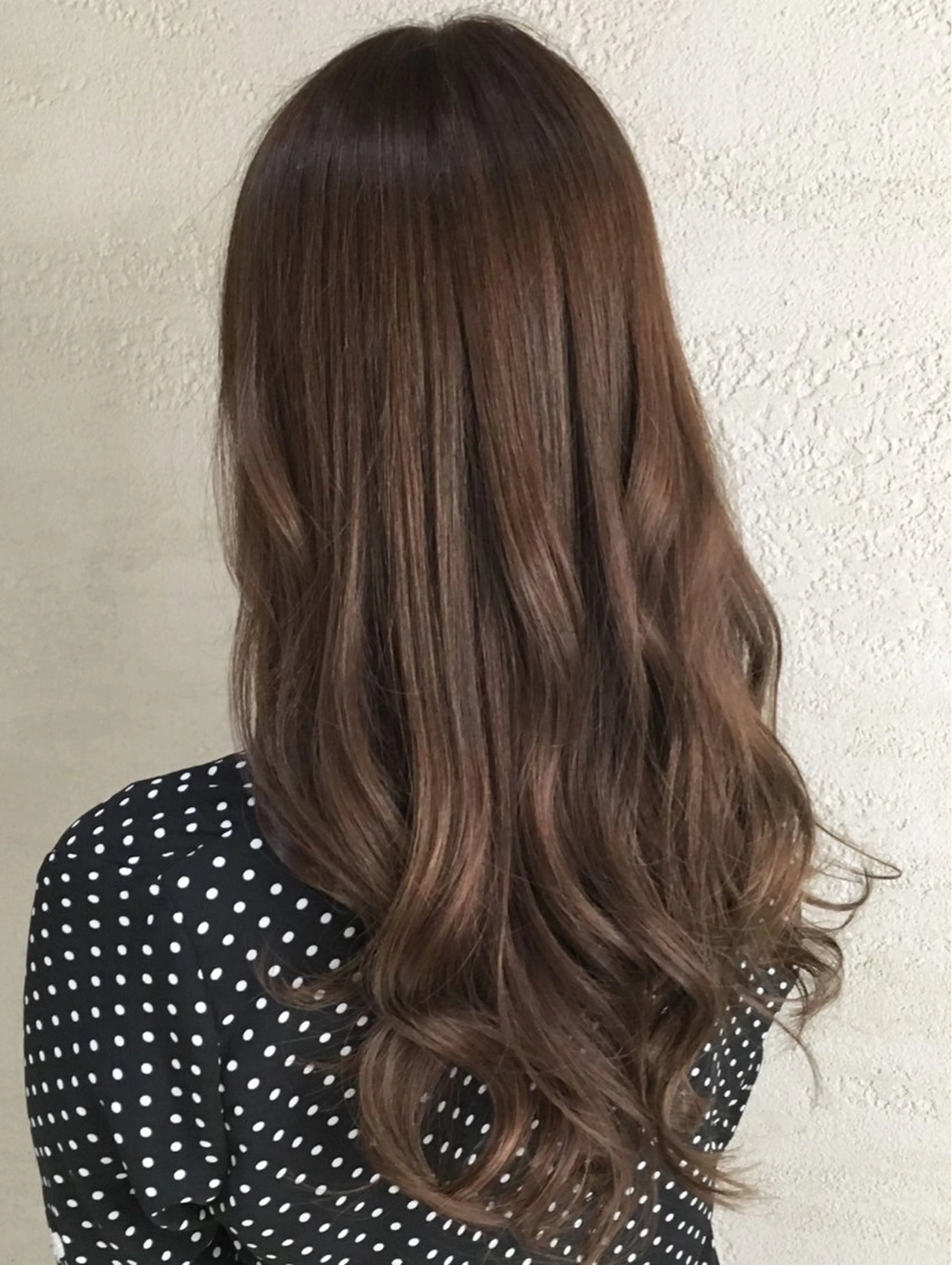 ロング カラー パーマ stylist/ボブ ことの/韓国レイヤーのヘアスタイル