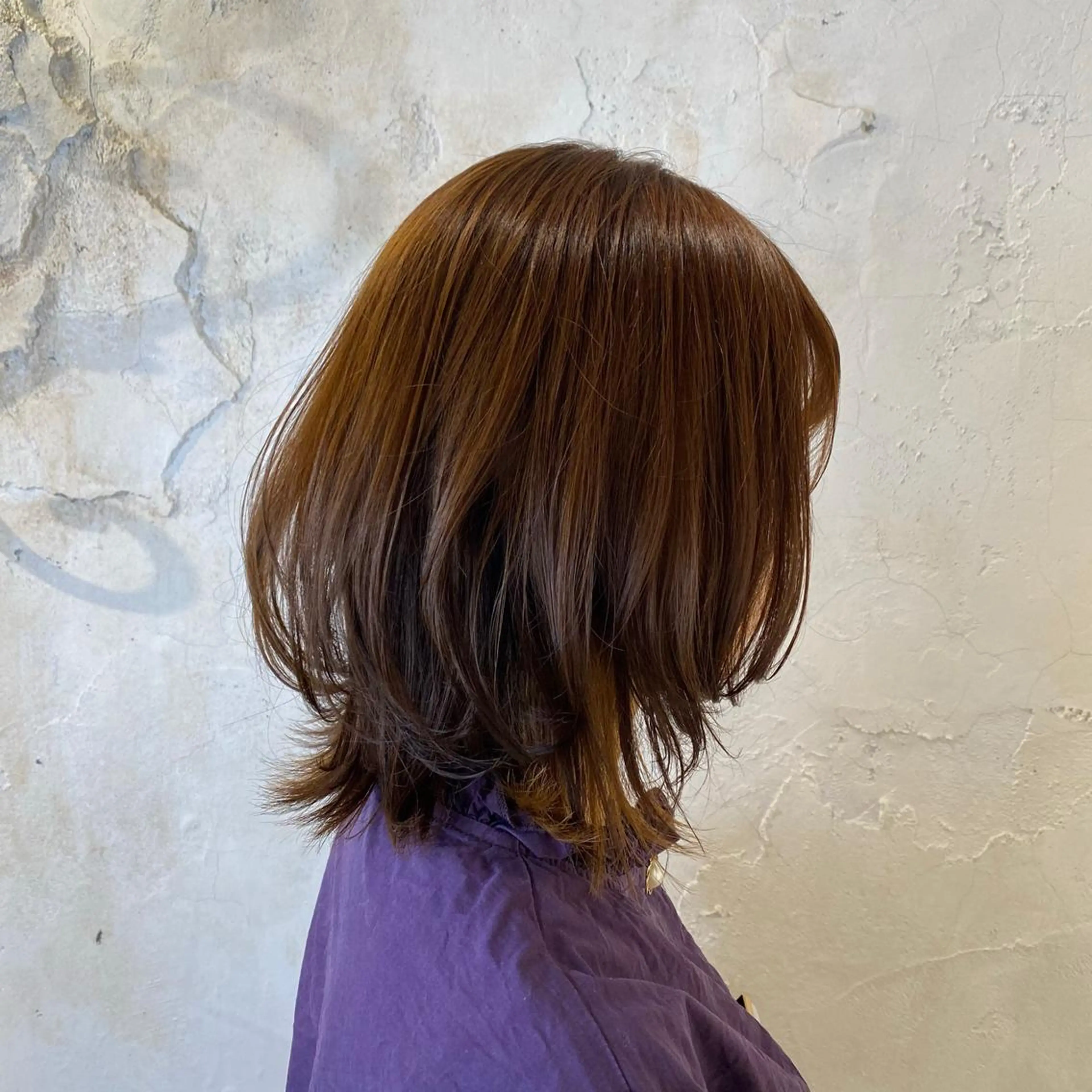 ミディアム カラー 【透明感カラー】 harunaのヘアスタイル