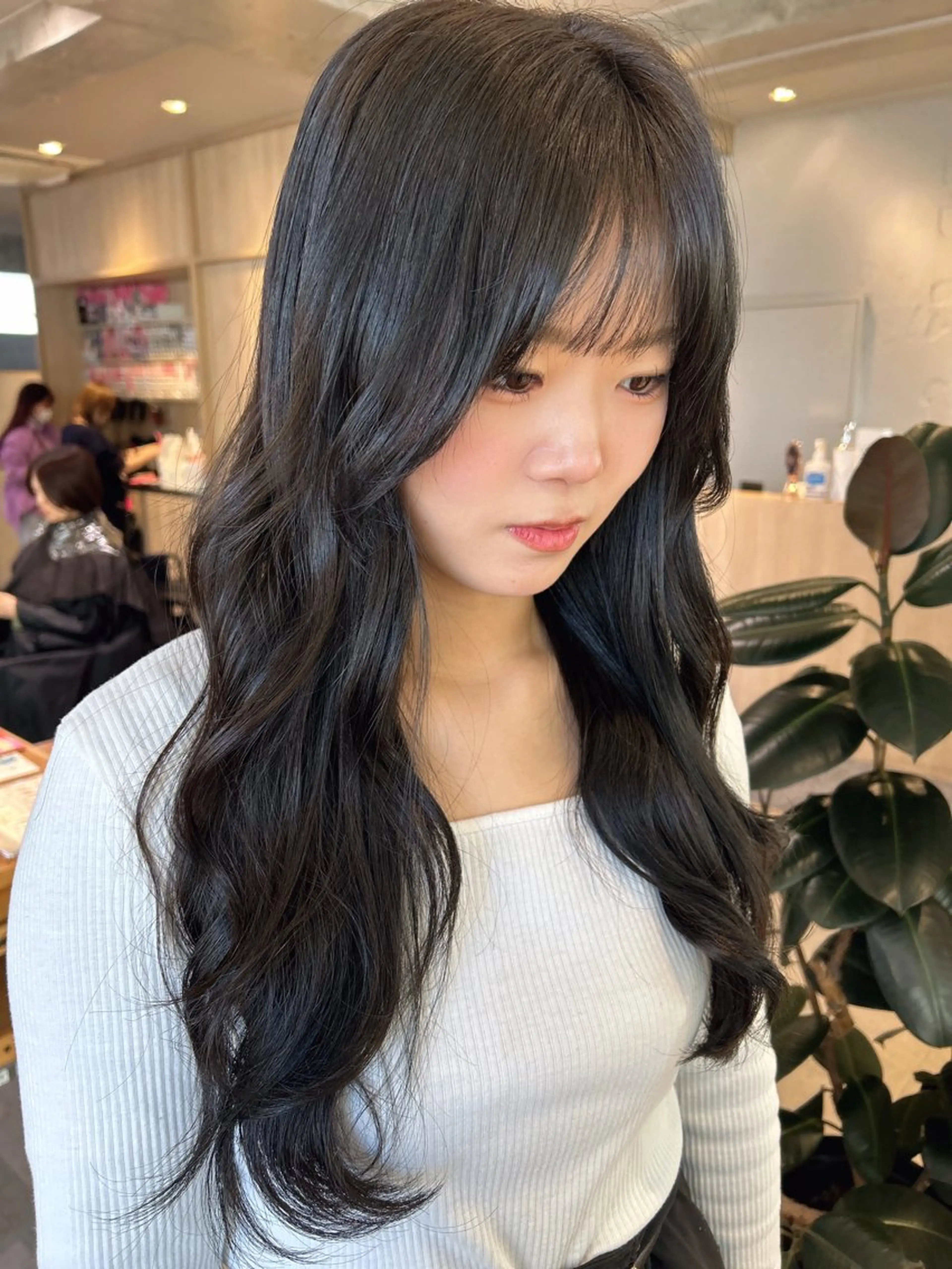 カラー オリーブカラー ヘアカラー 𝐚𝐨𝐢🩰/ パーソナルカラーのヘアスタイル