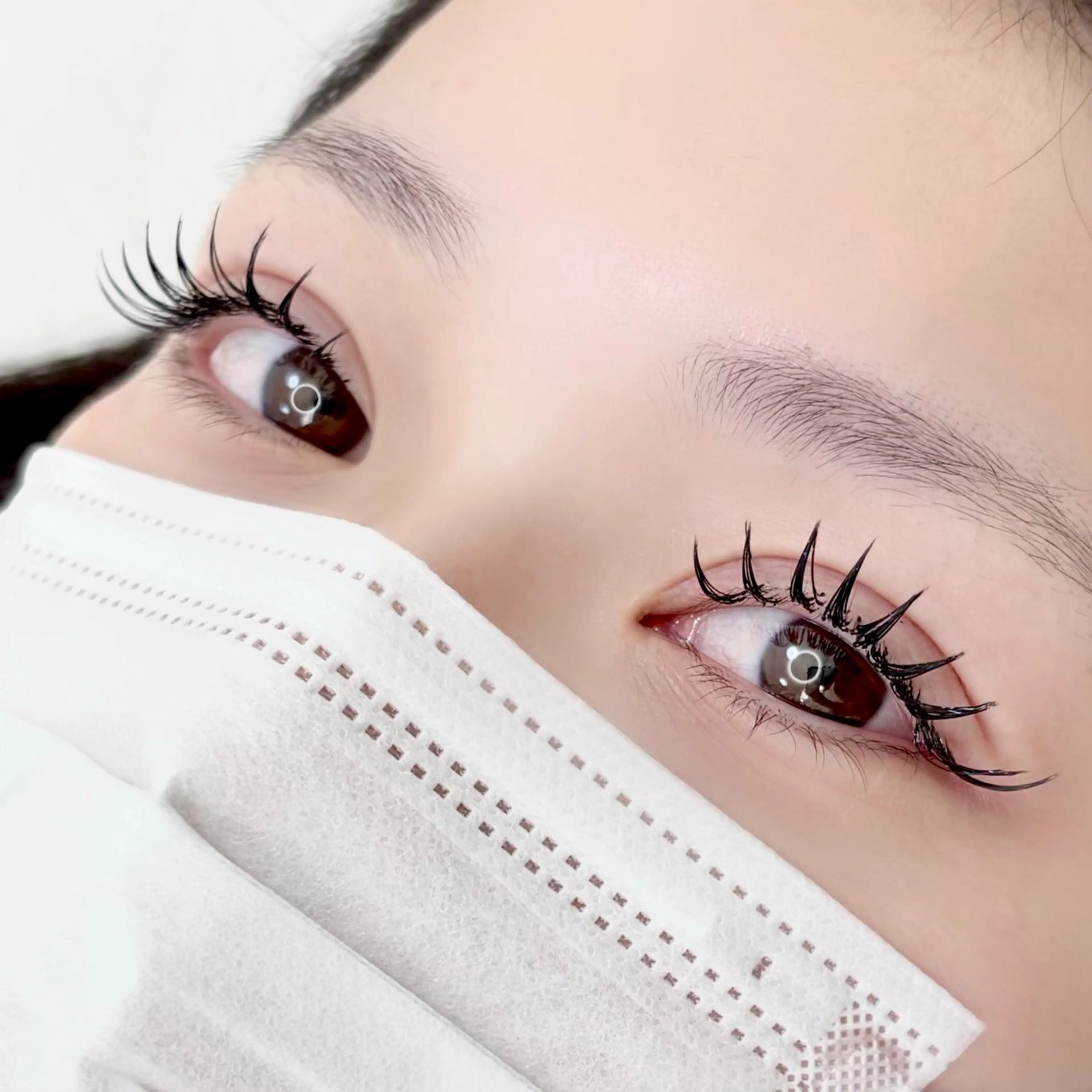 マツエク・マツパ Cカール フラットラッシュ マツエク Bellem. 【ベルム】のマツエク・マツパデザイン