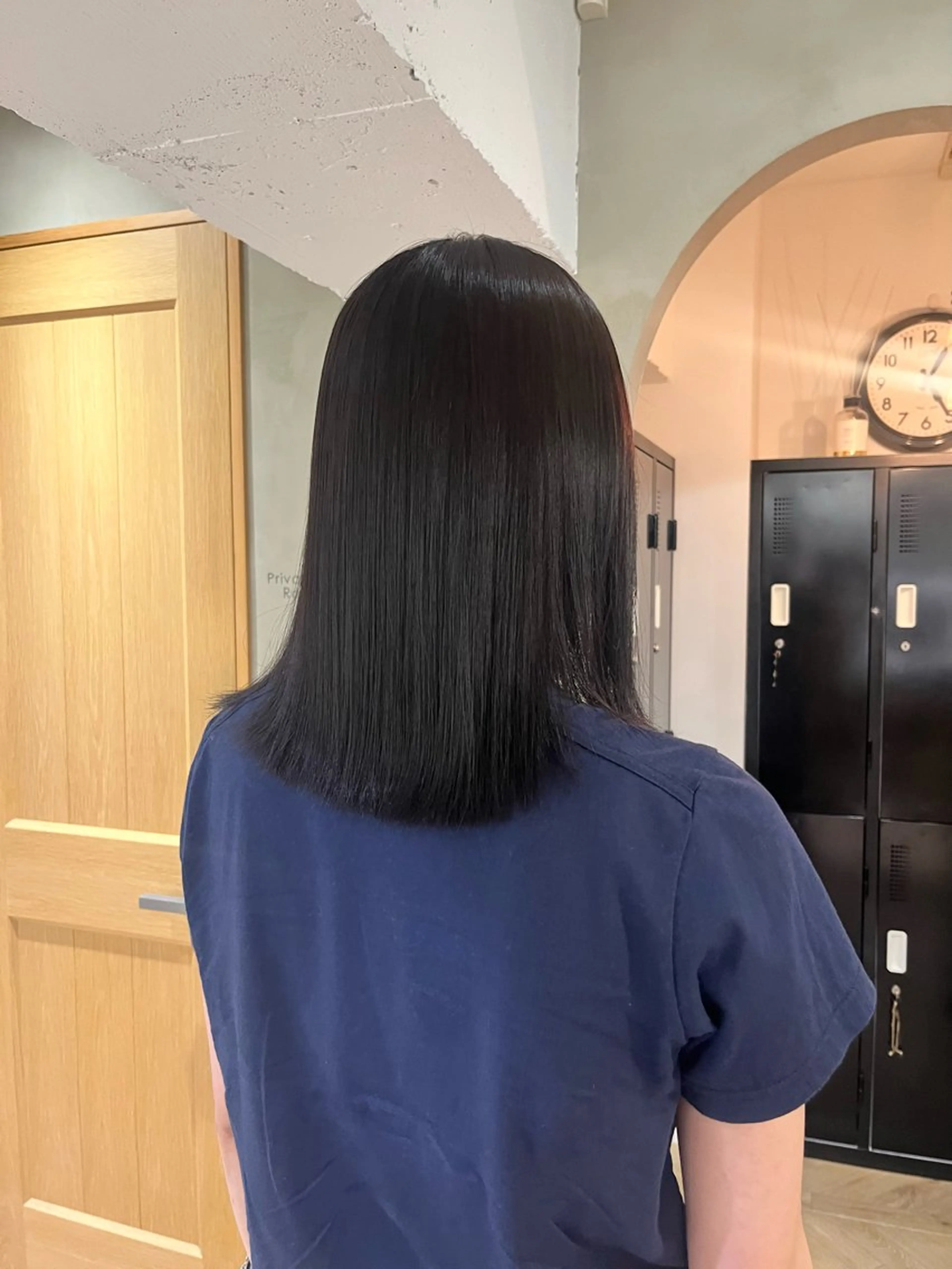 ミディアム カラー トリートメント ヘアカラー トリートメント くすみカラー/海外 レイヤー/ ローレンのヘアスタイル